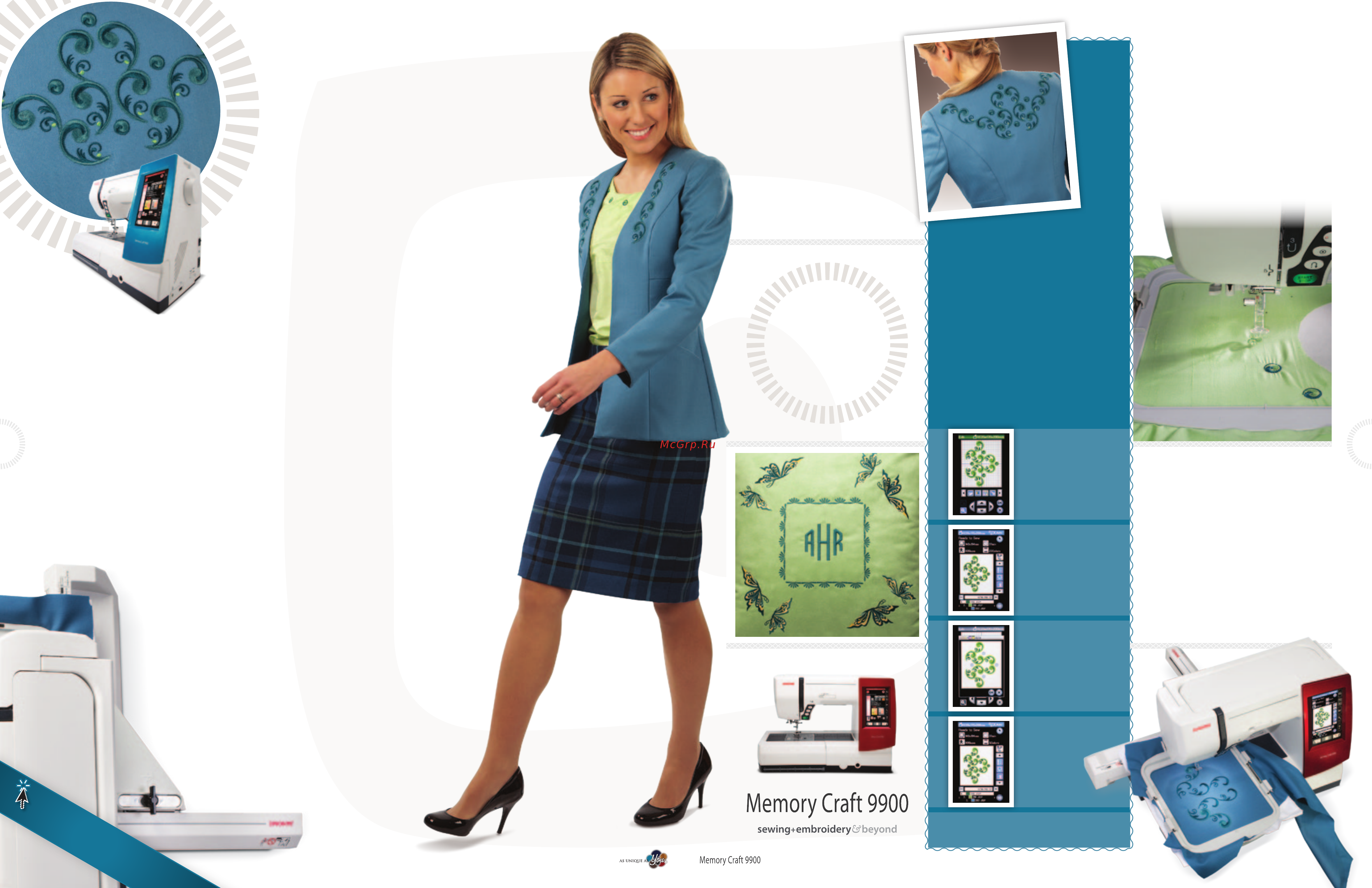 Janome MEMORY CRAFT 9900 [3/5] Flexible