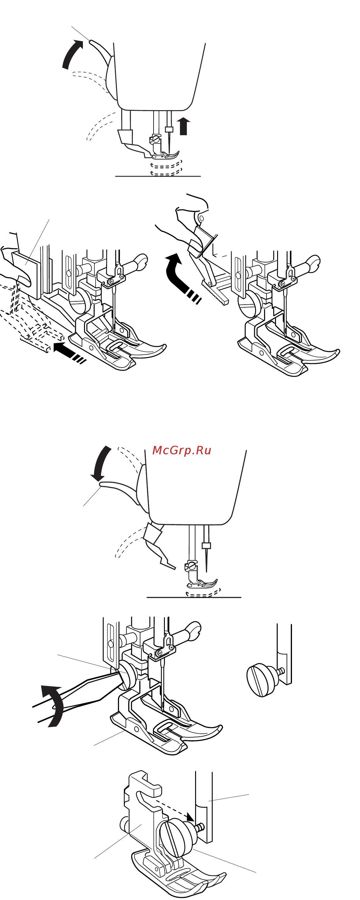 Janome MEMORY CRAFT 6600P (MC 6600) Инструкция по эксплуатации онлайн [16/93] 283050