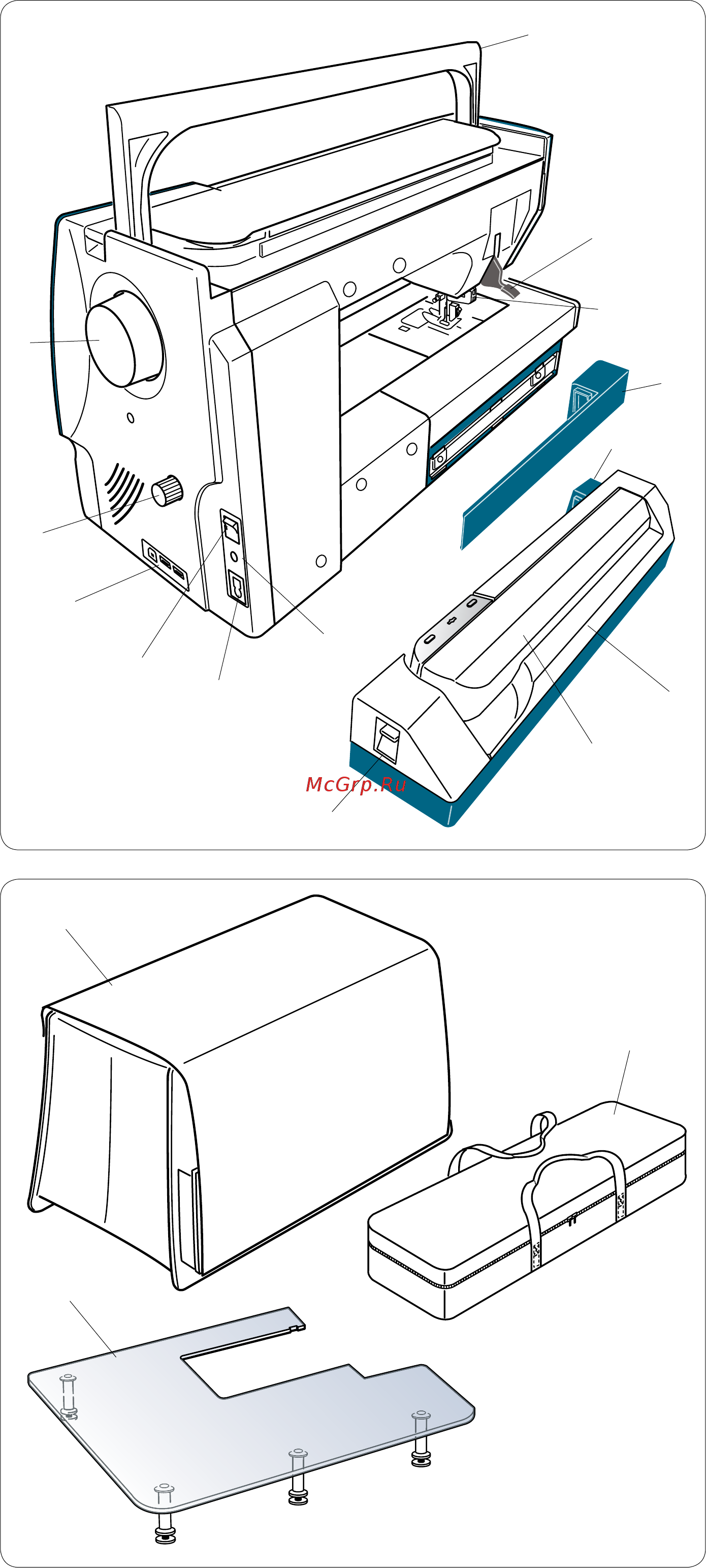 Janome MEMORY CRAFT 12000 HORIZON (MC 12000) [5/151] 哀 愛