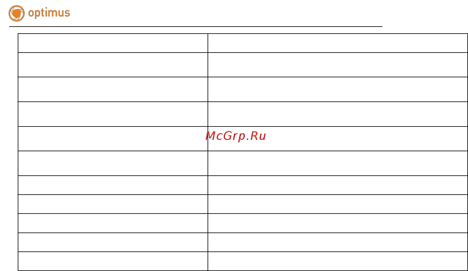 Optimus DB-01 Инструкция по эксплуатации онлайн [11/12] 283095