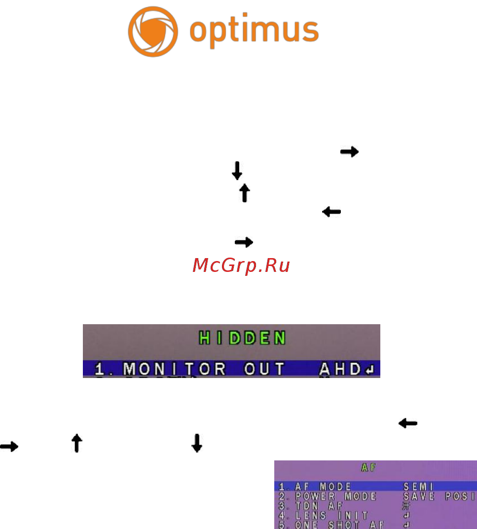 Optimus AHD-M011.0(6-22) Паспорт онлайн