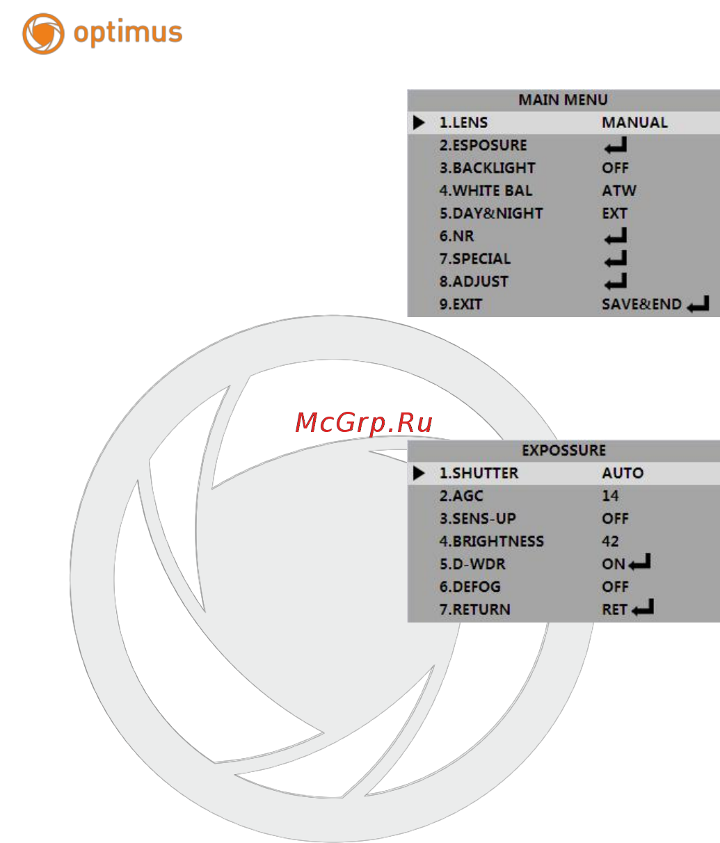 Optimus AHD-M011.0(6-22) [2/8] Www optimus cctv ru