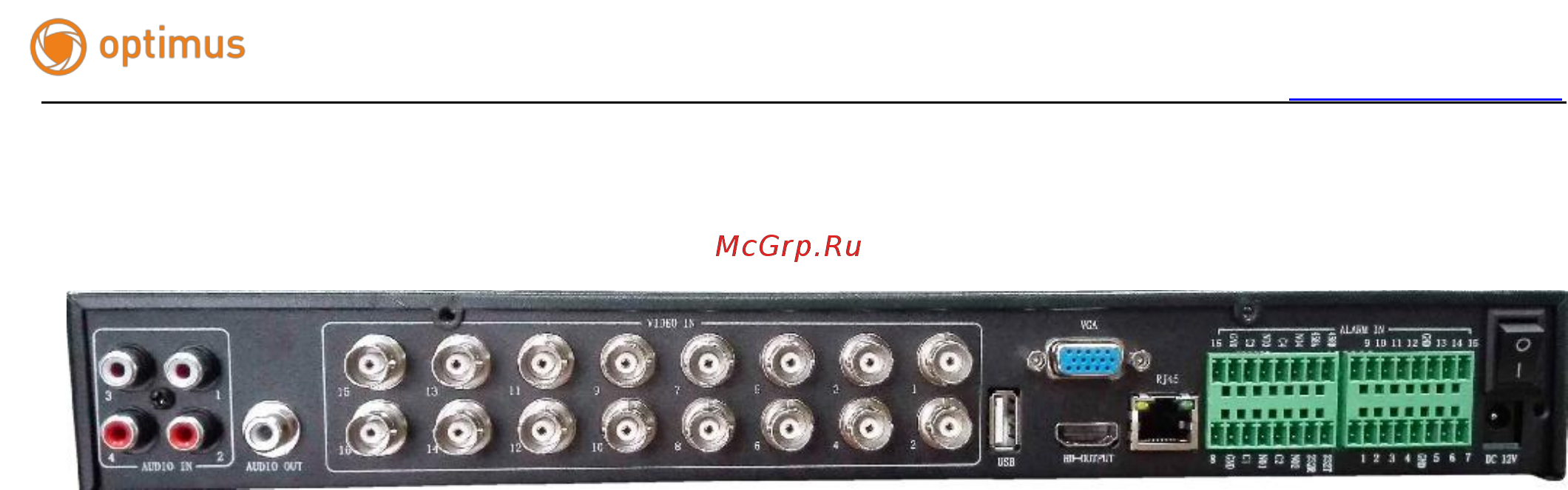 Optimus DVR-2008E [13/125] 1 2 3 5 7
