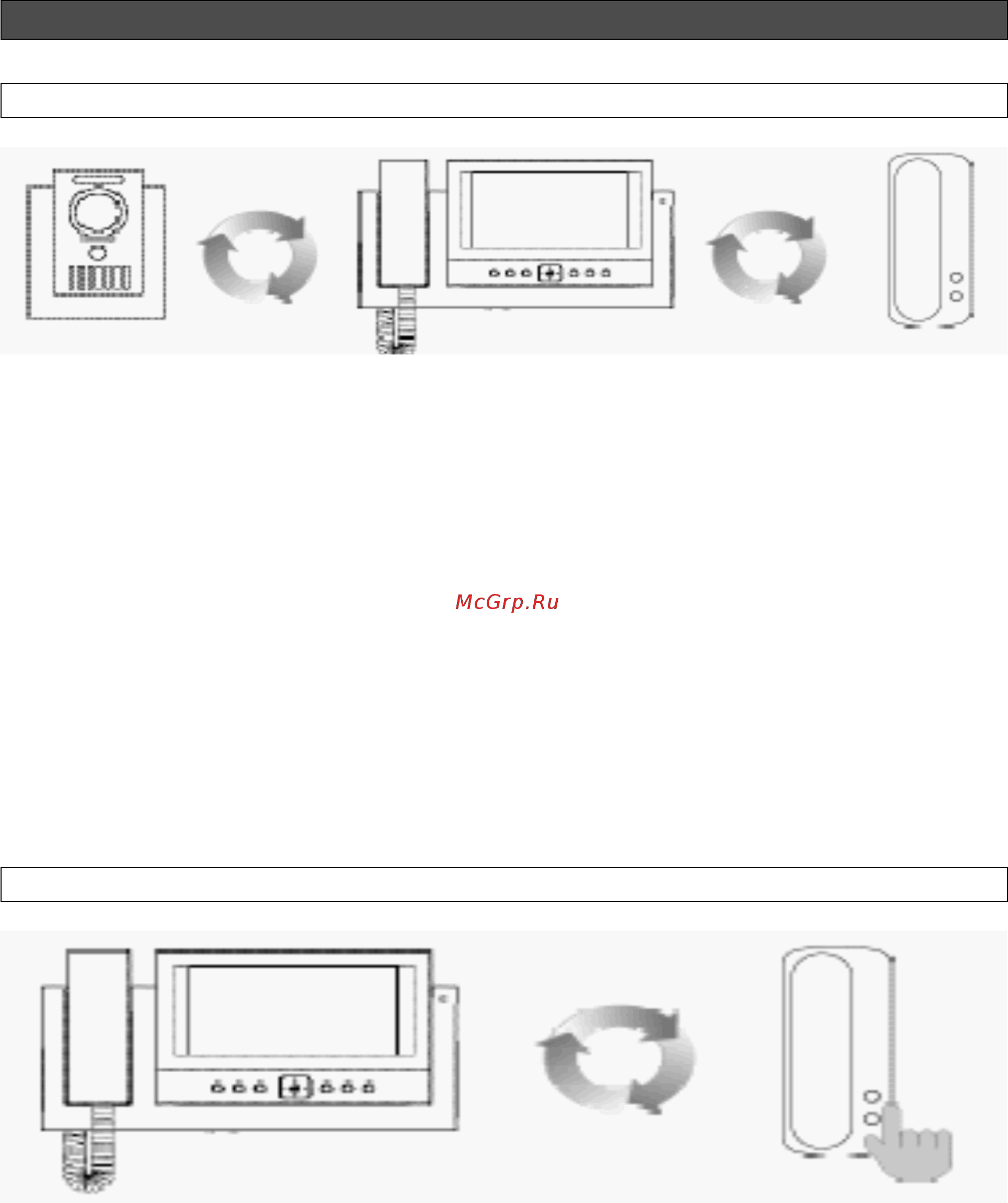 Commax CDV-71BE [9/12] Основные режимы