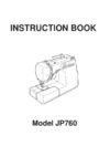 Janome JEM PLATINUM 760 Инструкция по эксплуатации