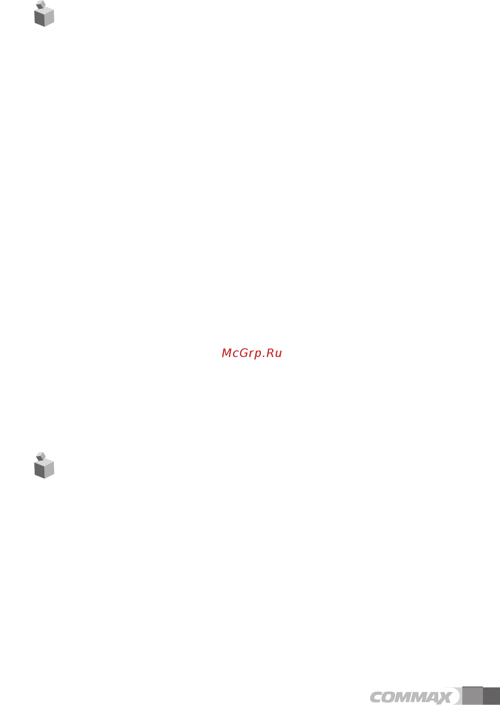 Commax CMV-43S [2/19] Greetings