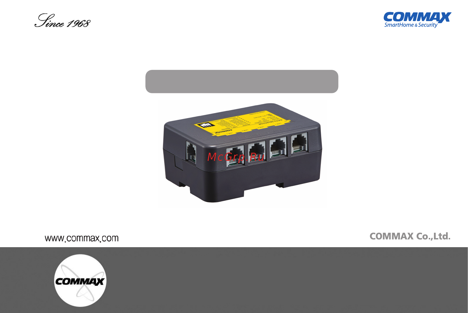 Commax CMD-104VU Инструкция по эксплуатации(ENG) онлайн