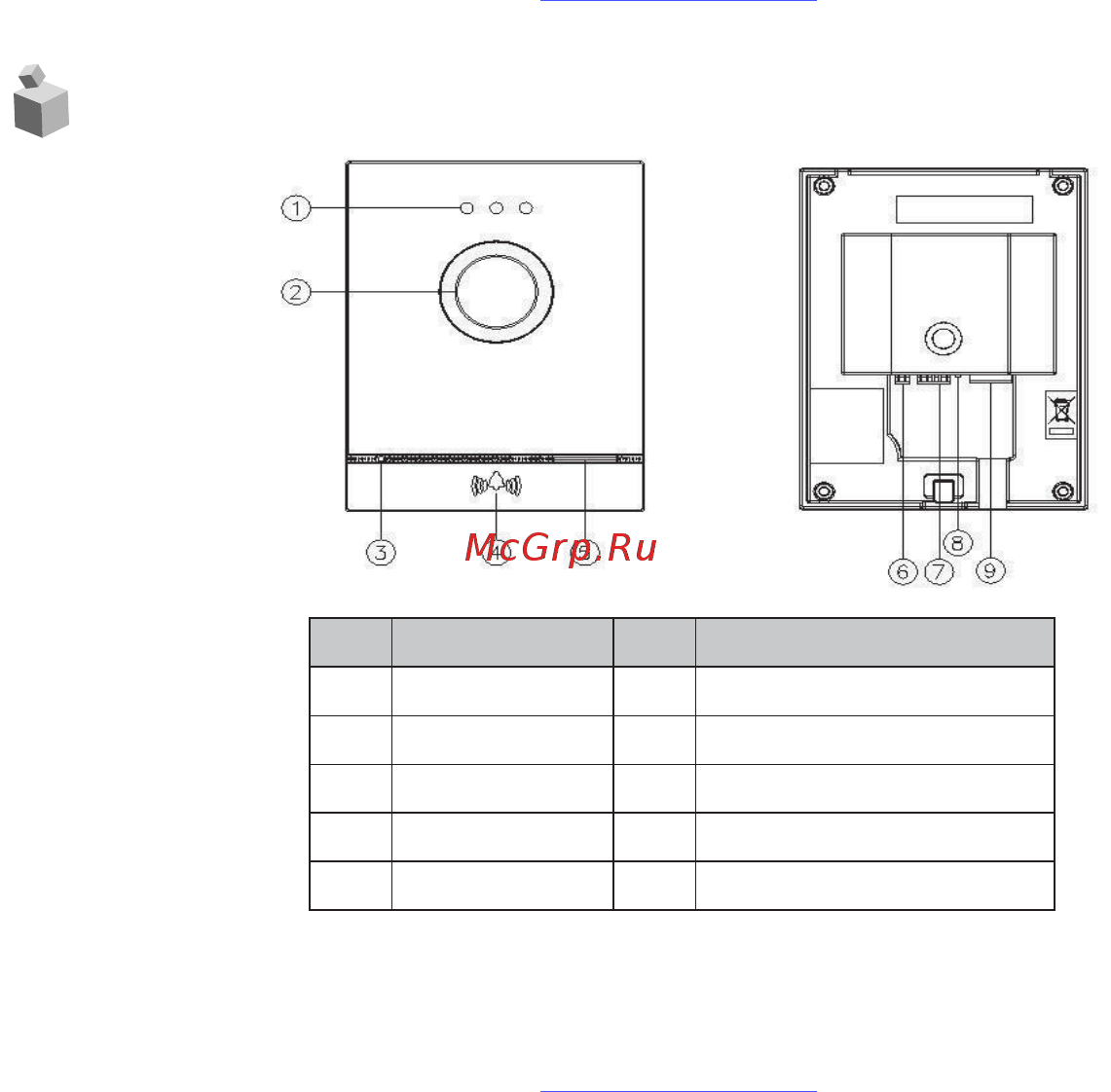 Commax CIOT-D20M [4/8] Www safemag ru