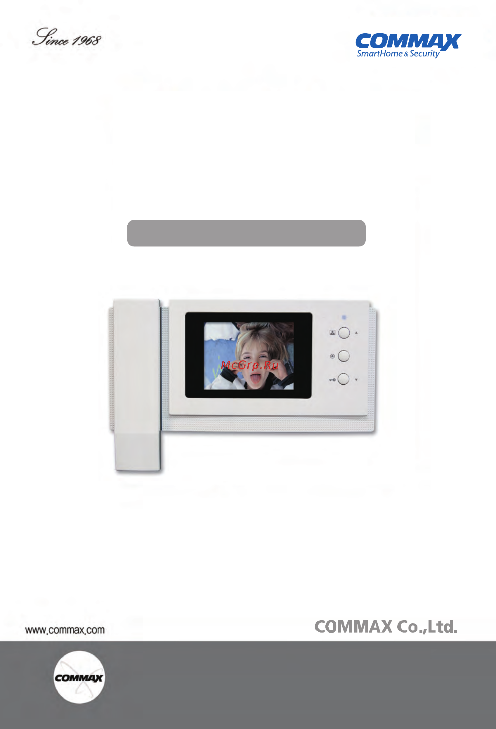 Commax CDV-40N Инструкция по эксплуатации(ENG) онлайн