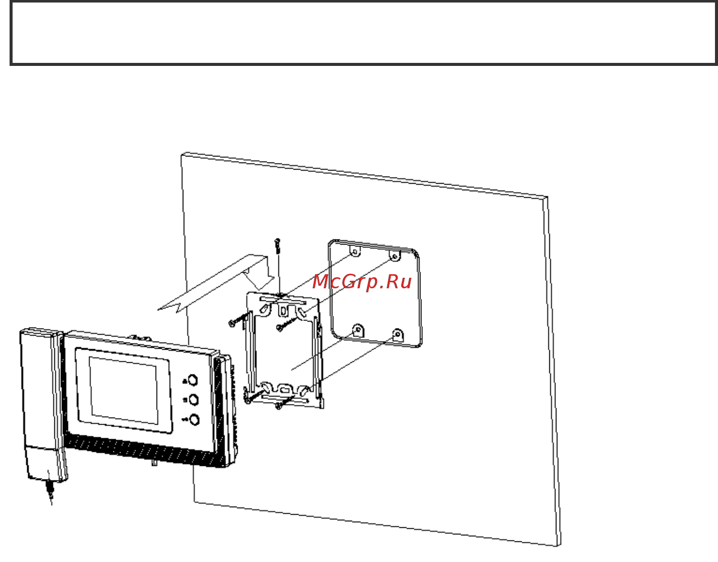Commax CDV-40NM [22/24] Монтаж