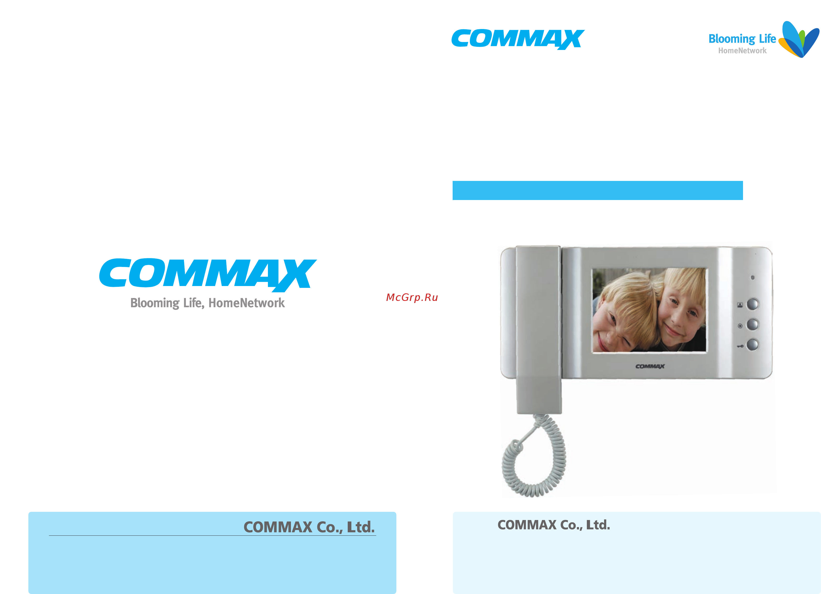 Commax CDV-50P Инструкция по эксплуатации(ENG) онлайн