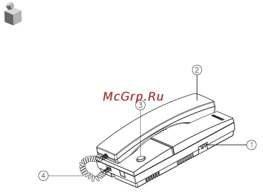 Commax TP-1L [5/10] Overview