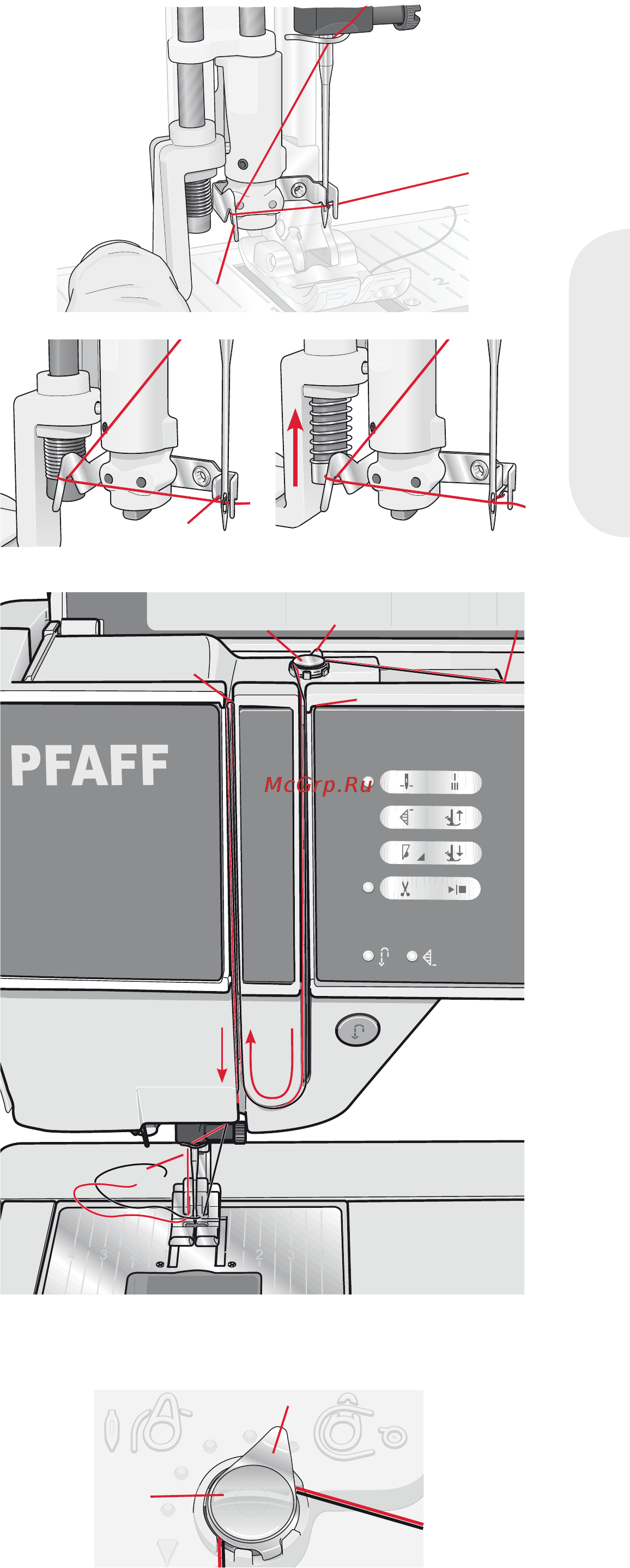 Pfaff EXPRESSION 3.2 Инструкция по эксплуатации онлайн [17/48] 283804