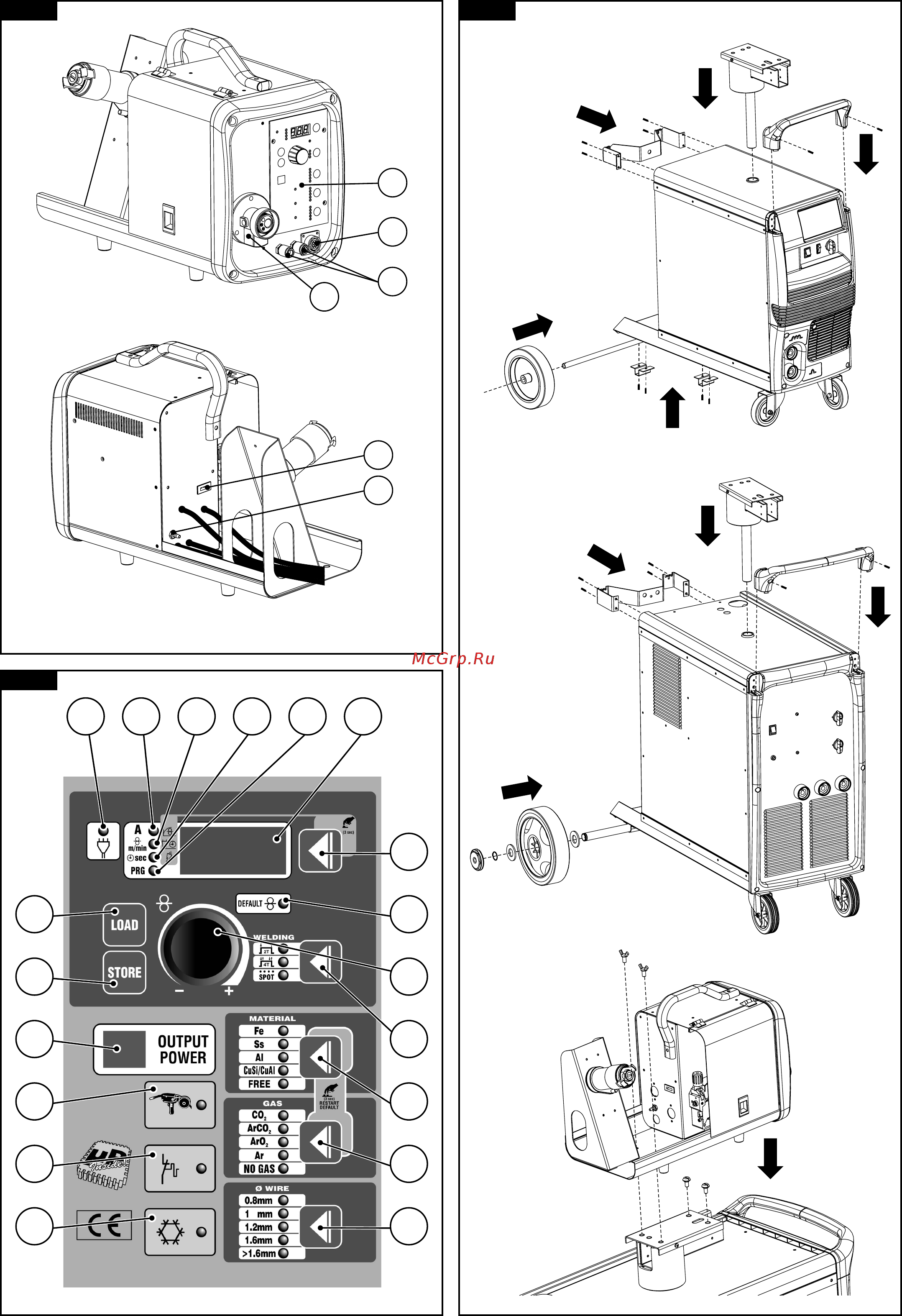 Telwin DIGITAL SUPERMIG 360 [124/132] Pagina 124