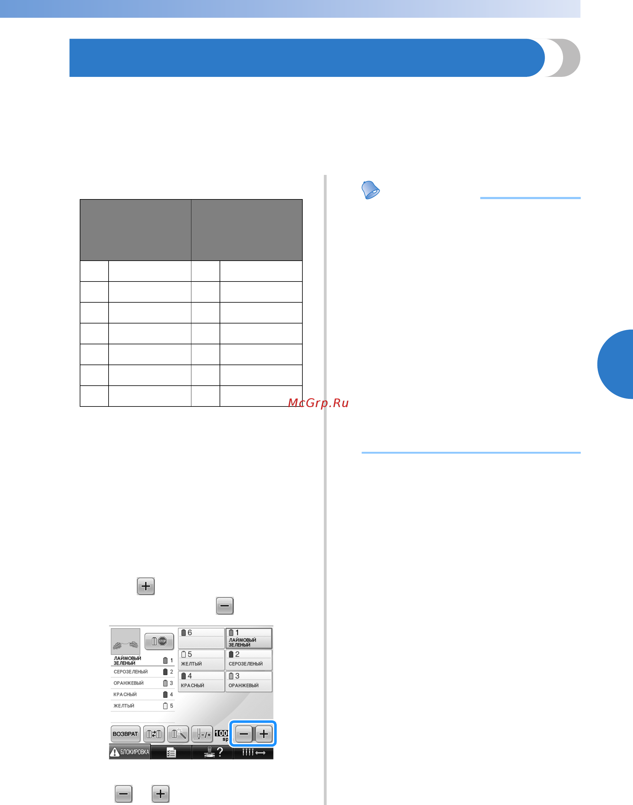Brother PR 655E ENTREPRENEUR (PR655E) [129/280] Настройка максимальной скорости шитья 127