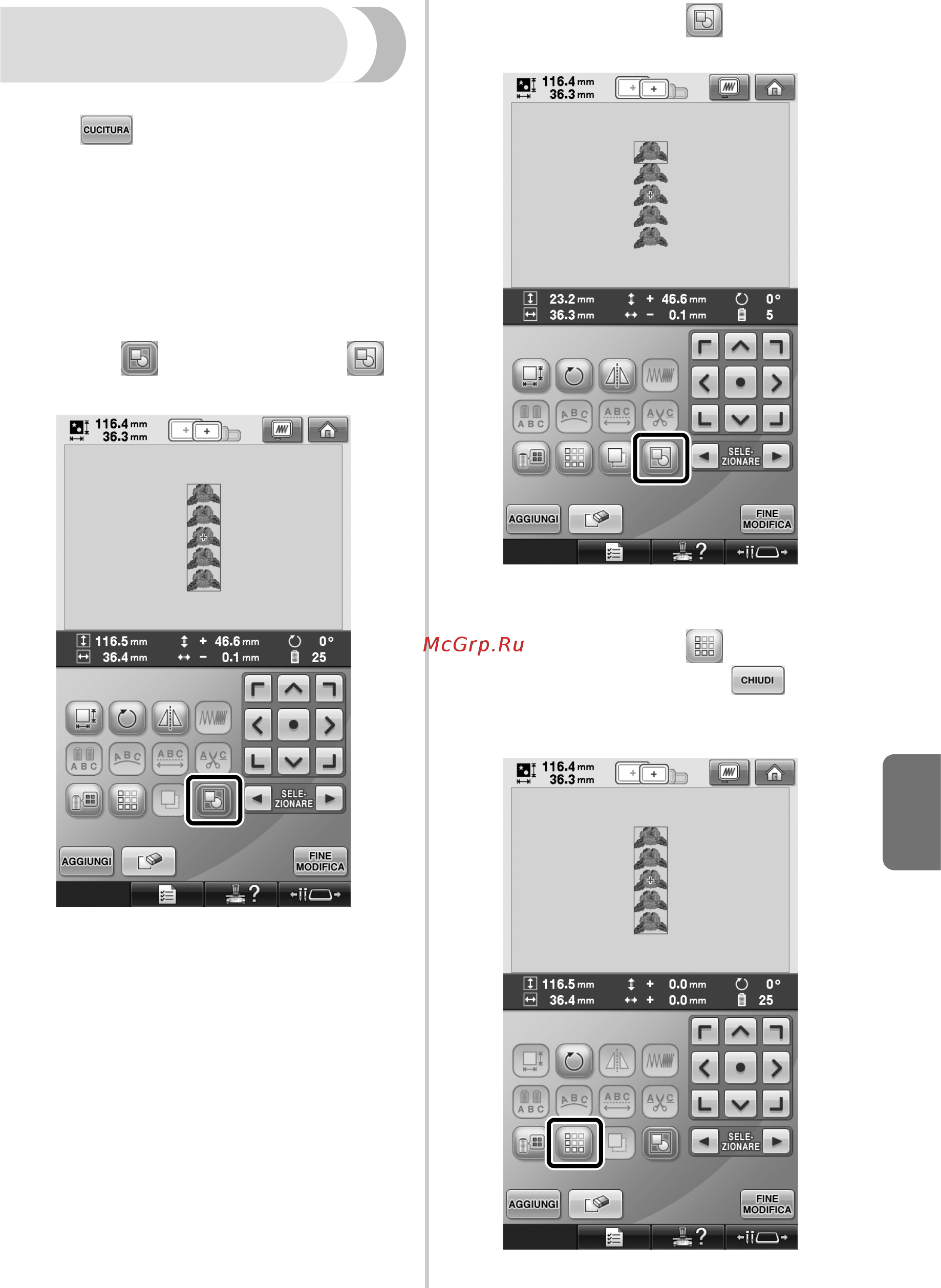 Brother PR 655E ENTREPRENEUR (PR655E) [81/148] Italiano