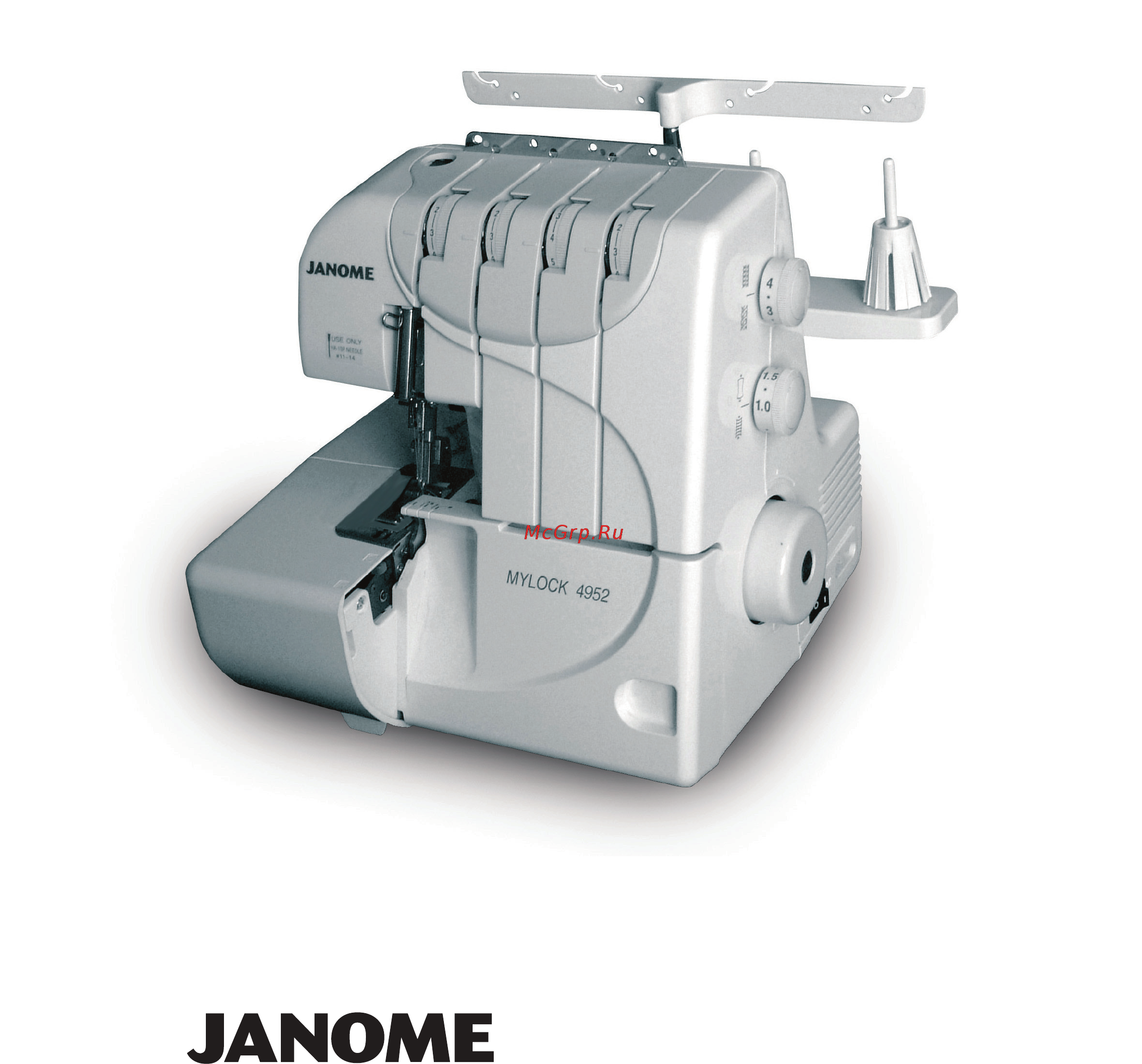 Janome MYLOCK 4952D Инструкция по эксплуатации онлайн