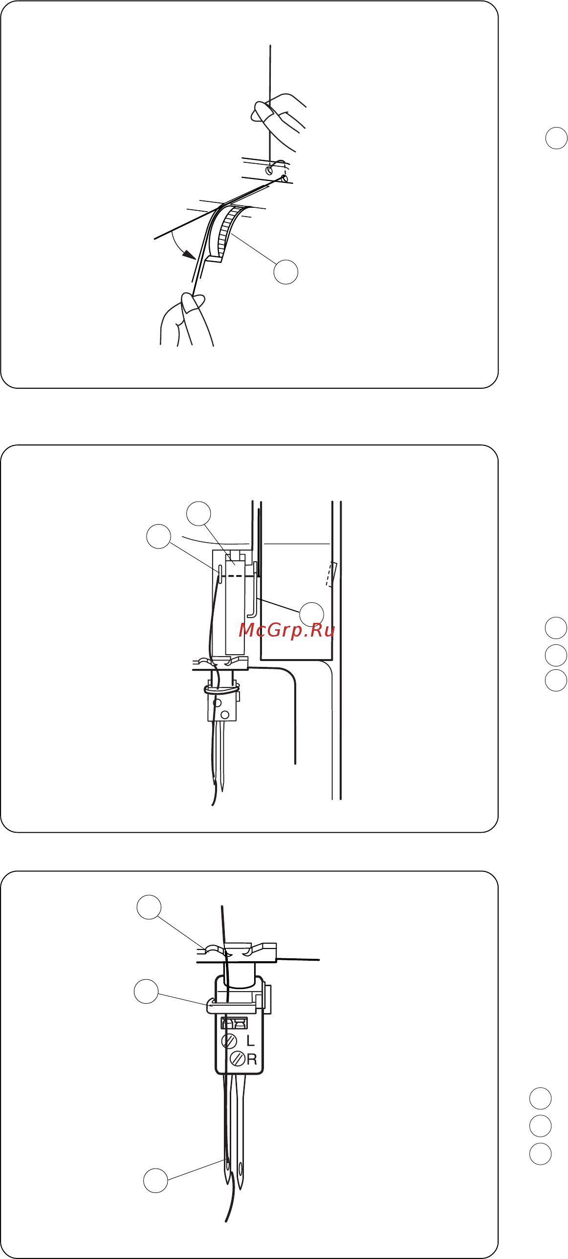 Janome MYLOCK 4952D Инструкция по эксплуатации онлайн [24/42] 284036