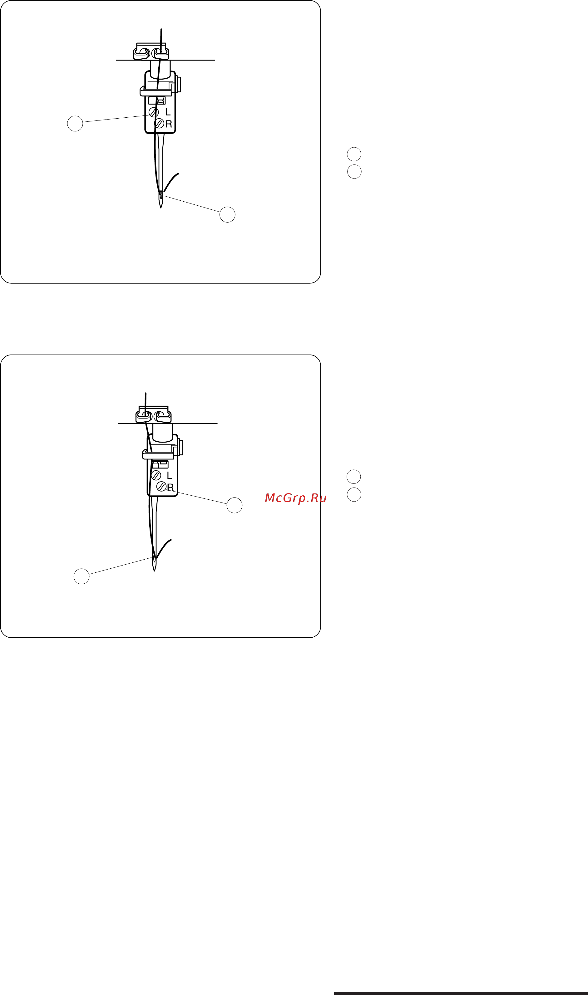 Janome MYLOCK 4952D [29/42] Л заправка нитей 3 нити