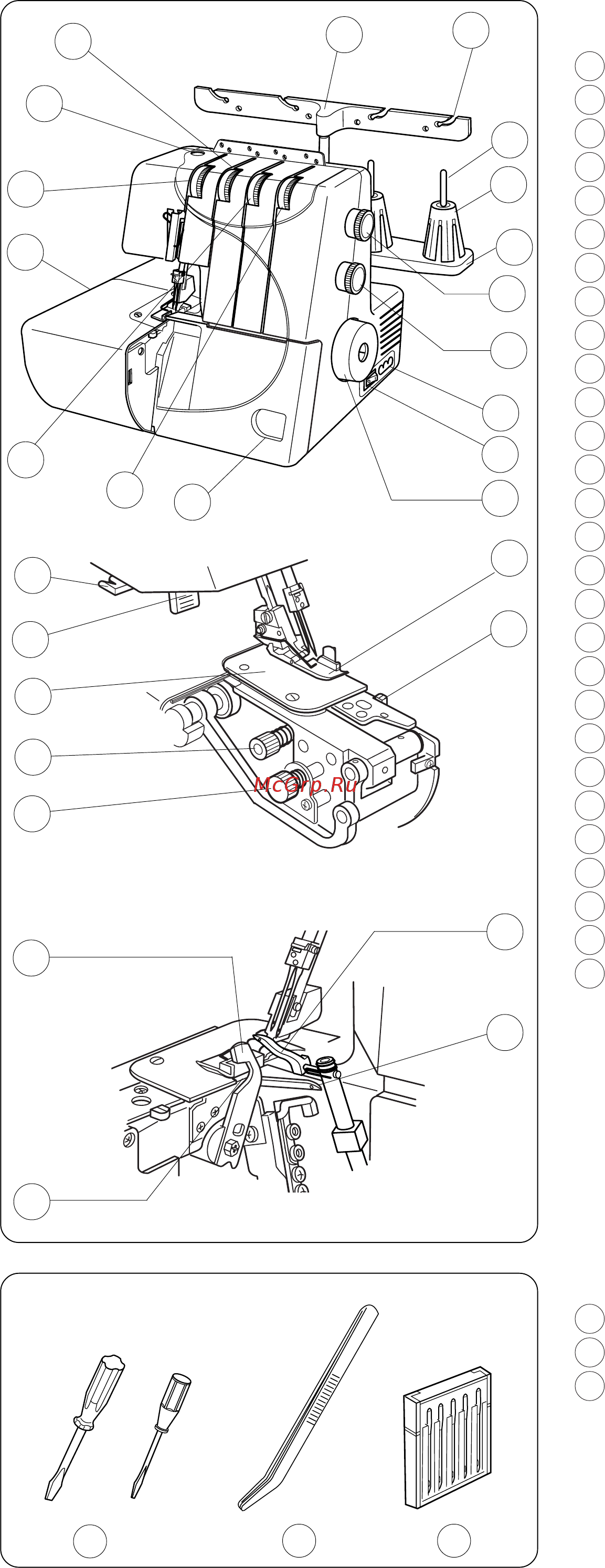 Janome MYLOCK 4952D [5/42] Подготовка