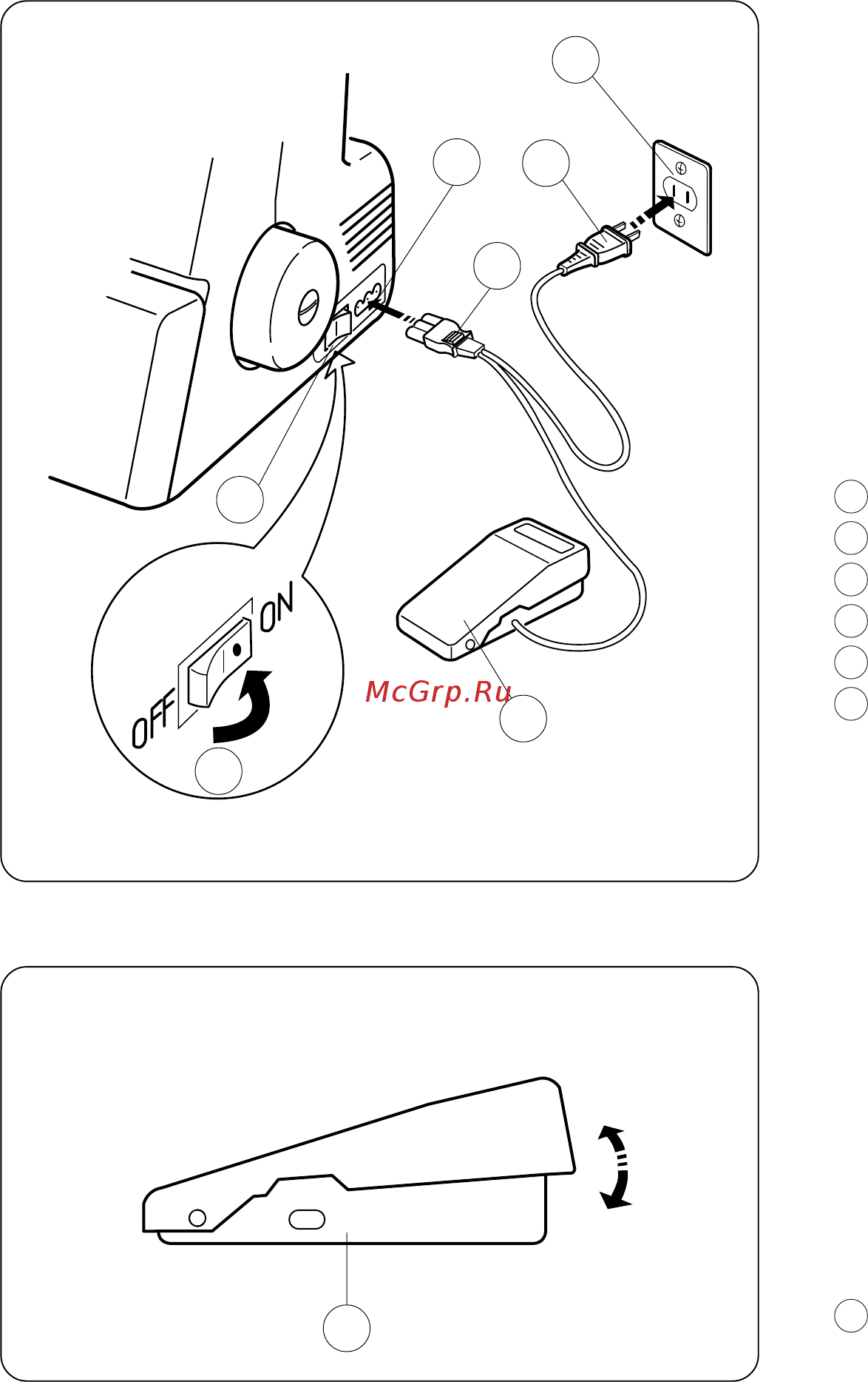 Janome MYLOCK 4952D [6/42] Для вашей безопасности