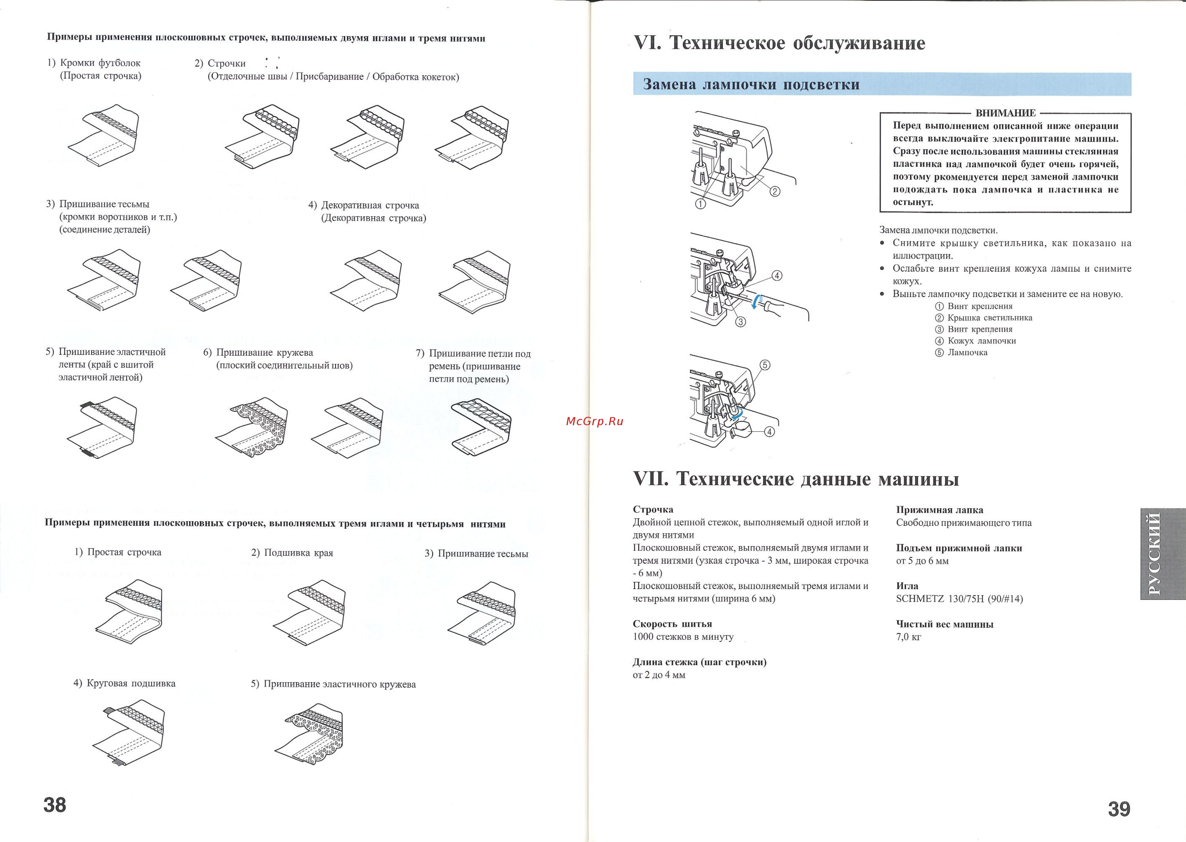 Brother M 2340 CV [21/22] Замена лампочки подсветки