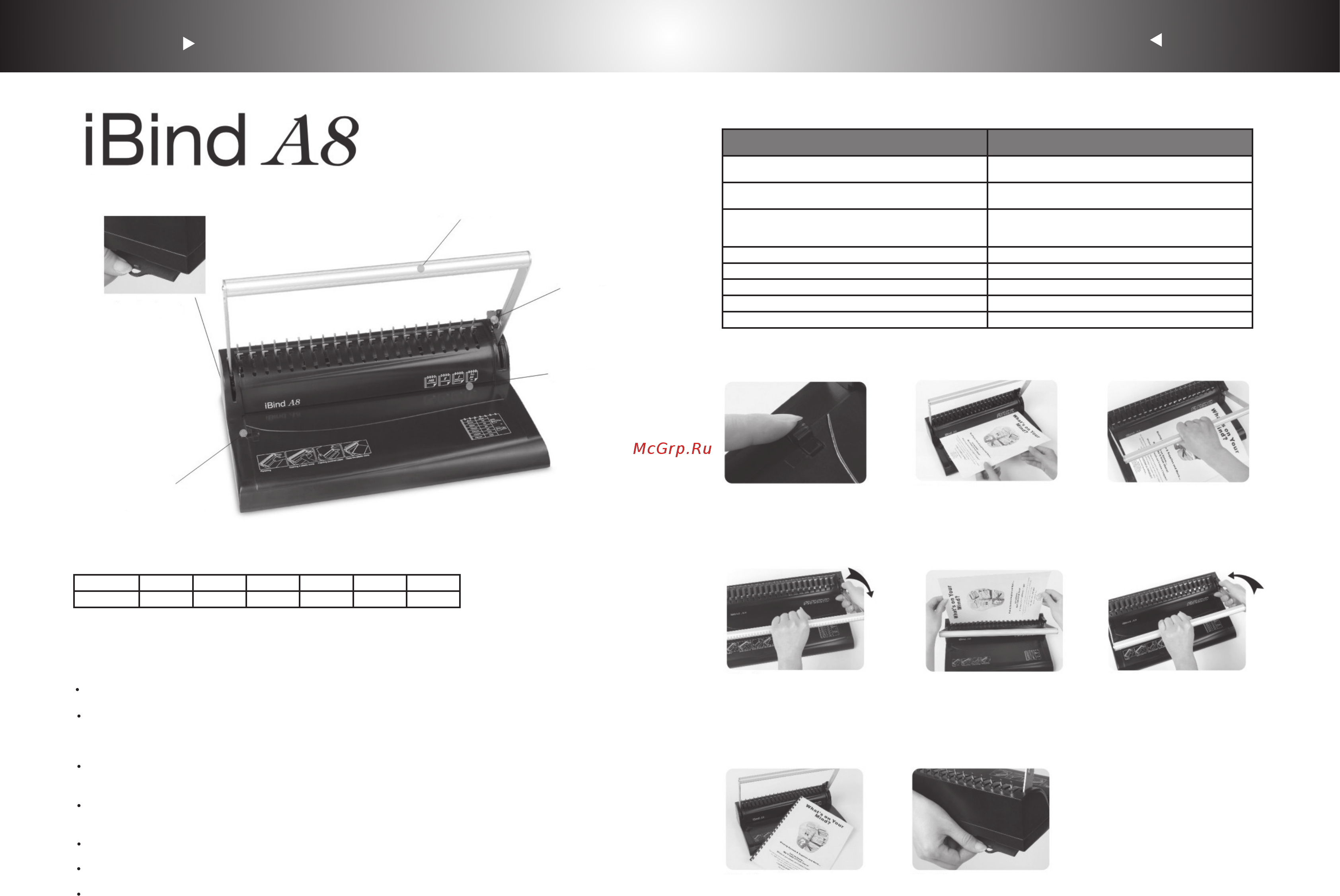 Gladwork iBind A8 [2/2] Рекомендации по эксплуатации