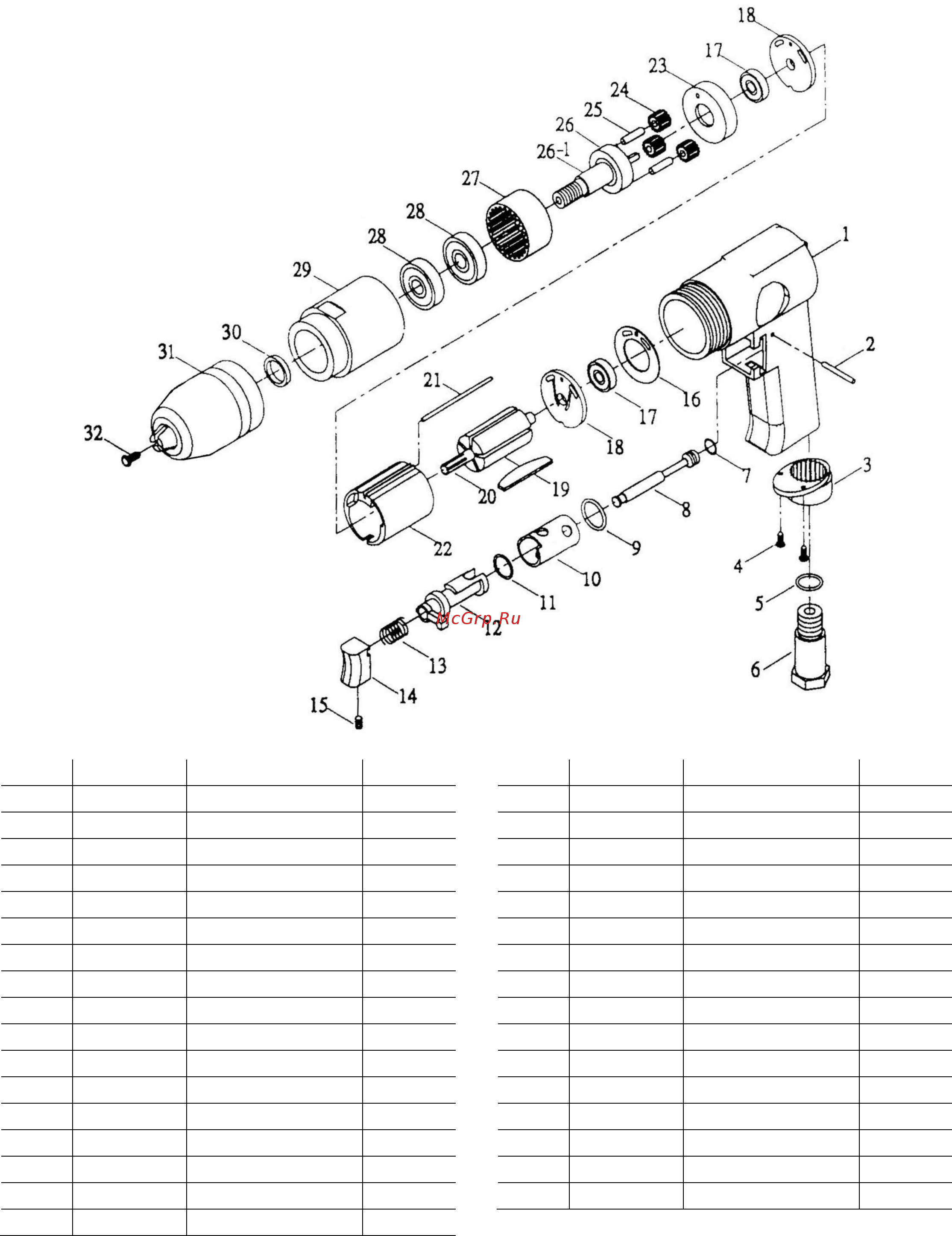 Yoshi D817 KL Лист запасных частей онлайн