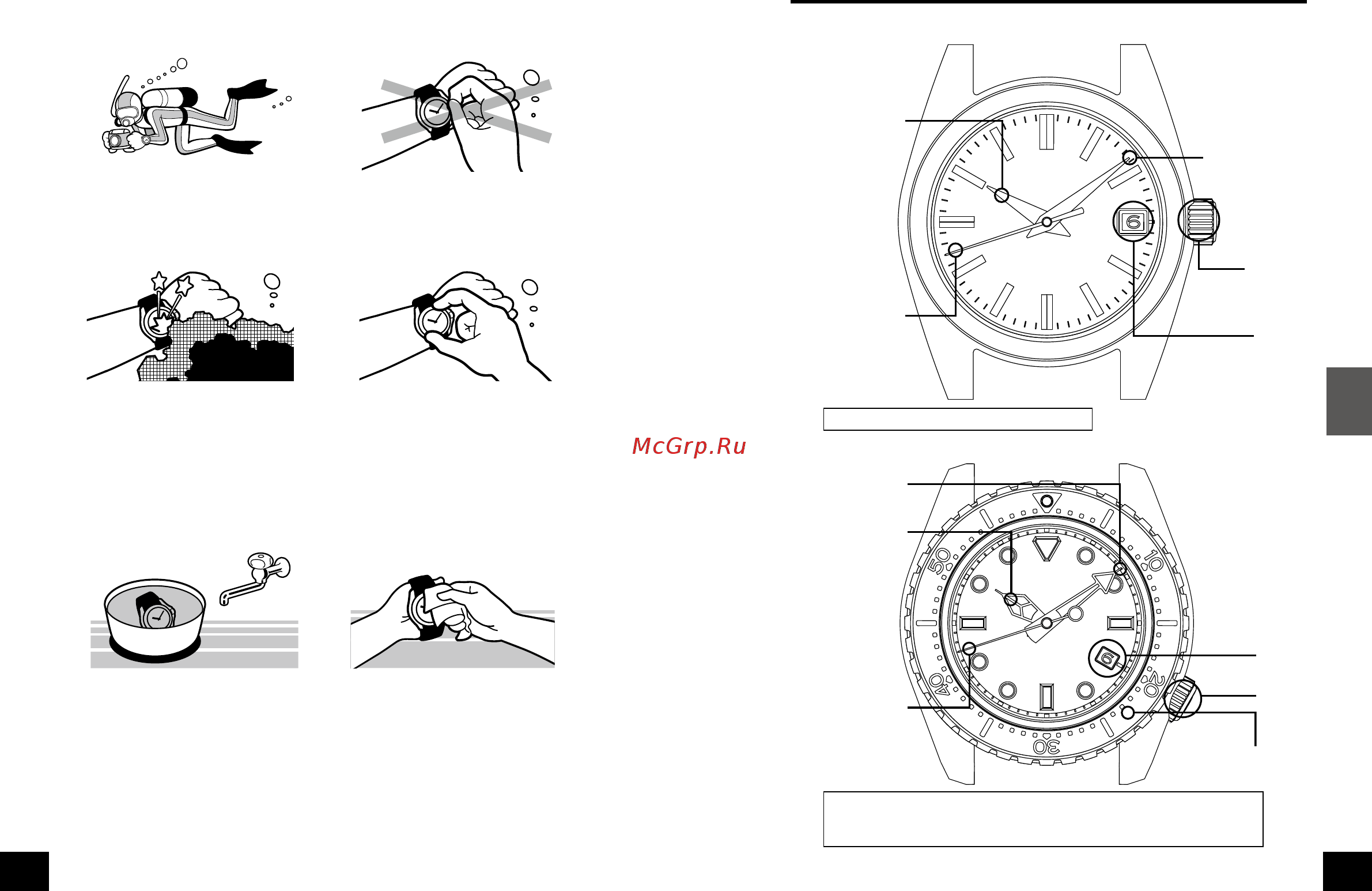 Seiko 9S61 [9/24] Название деталей