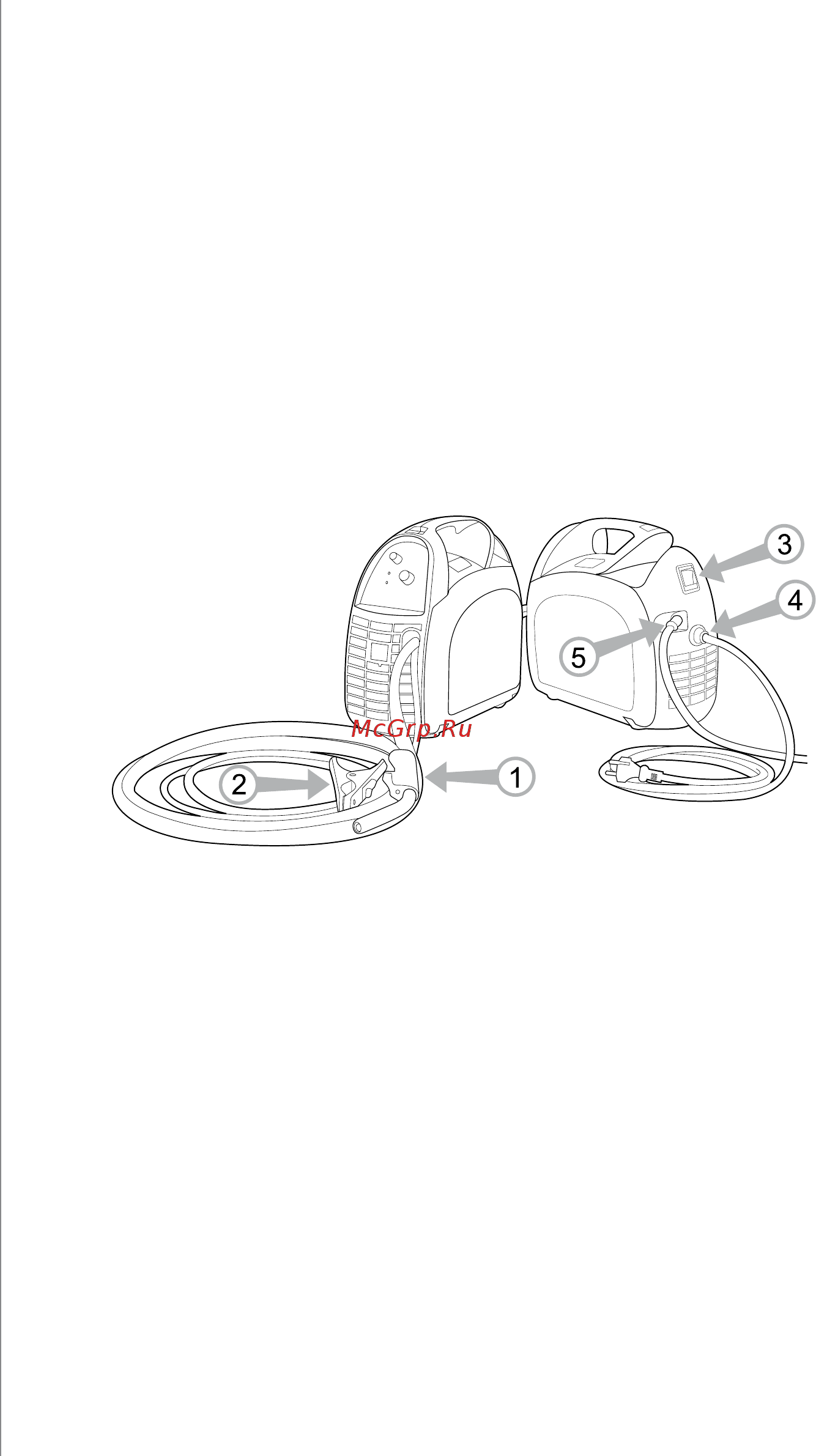 Kemppi MinarcMig Adaptive 170 [10/24] Главные узлы аппарата 2