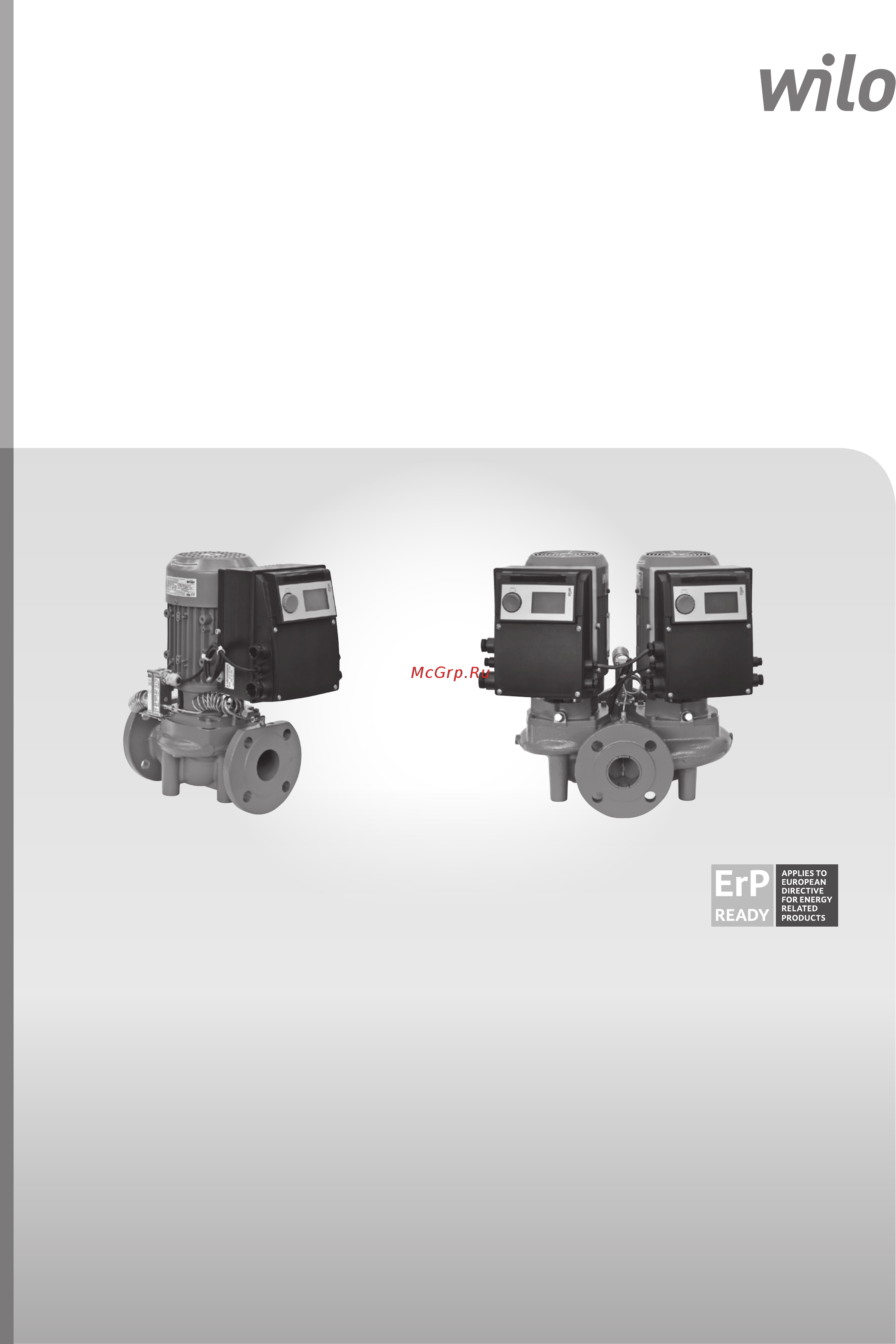 Wilo VeroLine-IP-E 40/115-0,55/2 Инструкция по монтажу и эксплуатации онлайн