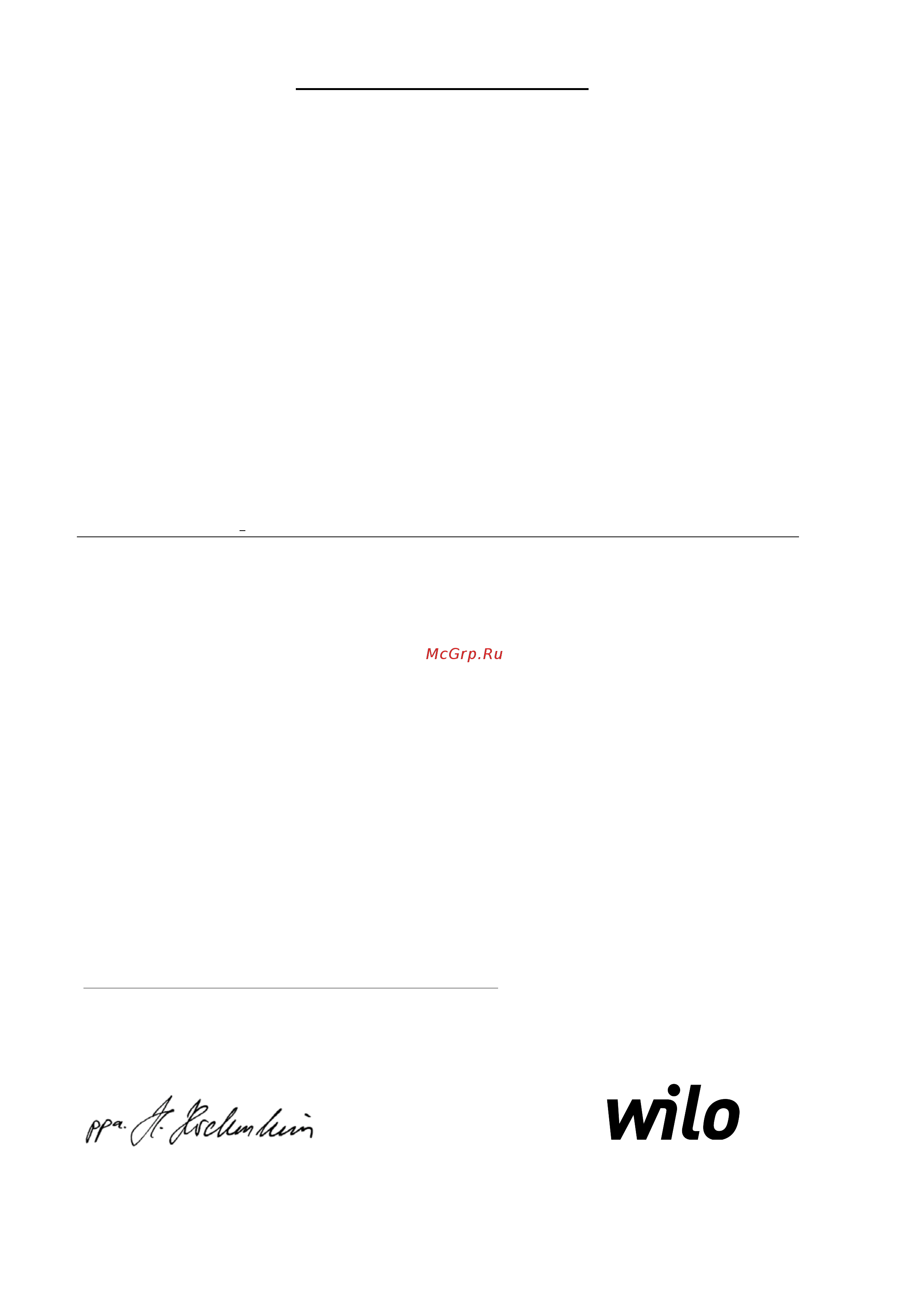 Wilo VeroTwin-DPL 32/105-0,75/2 [27/30] D eg konformitätserklärung