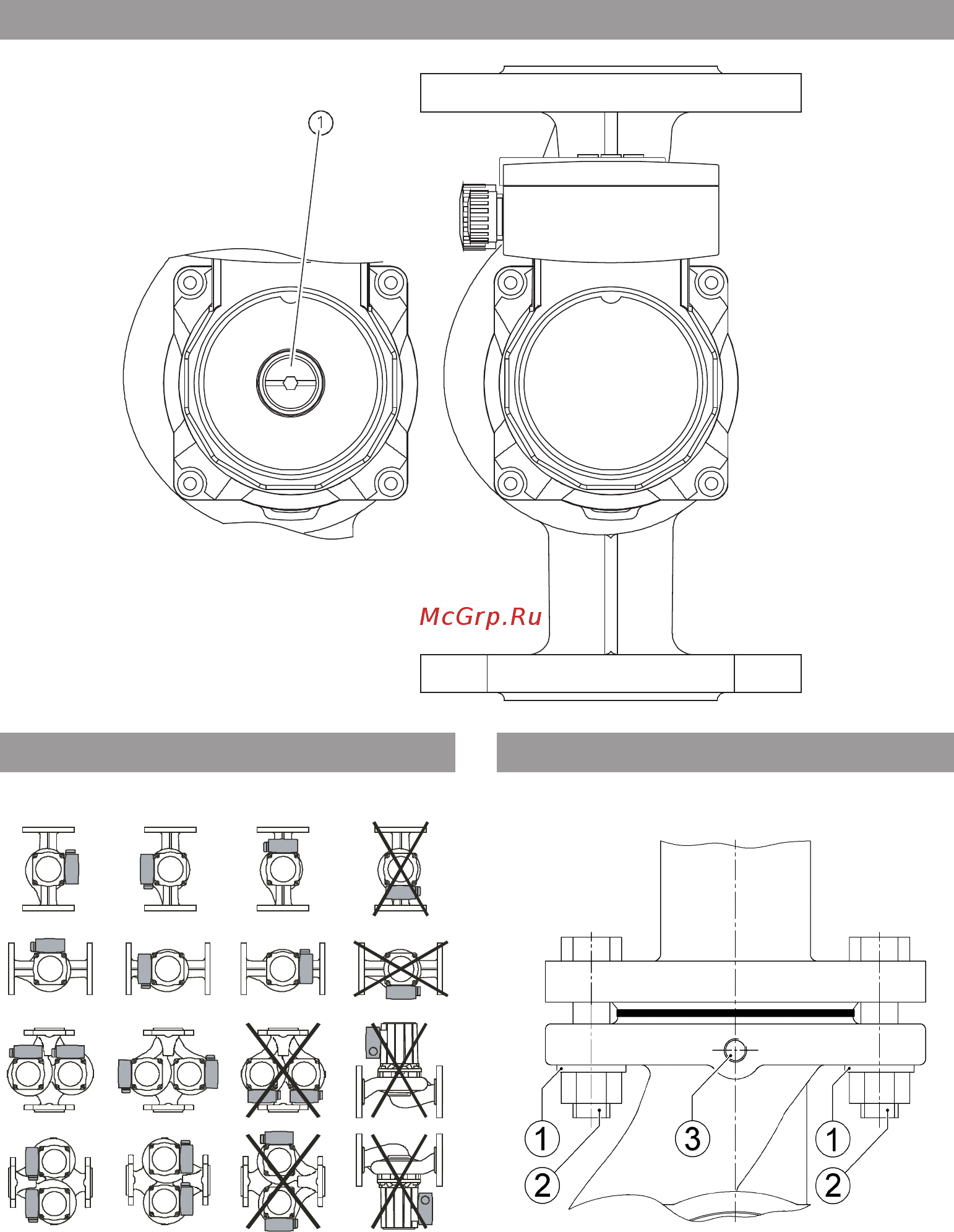 Wilo TOP-S 30/10 (3~400/230 V, PN 10) Инструкция по монтажу и эксплуатации онлайн [2/34] 285175