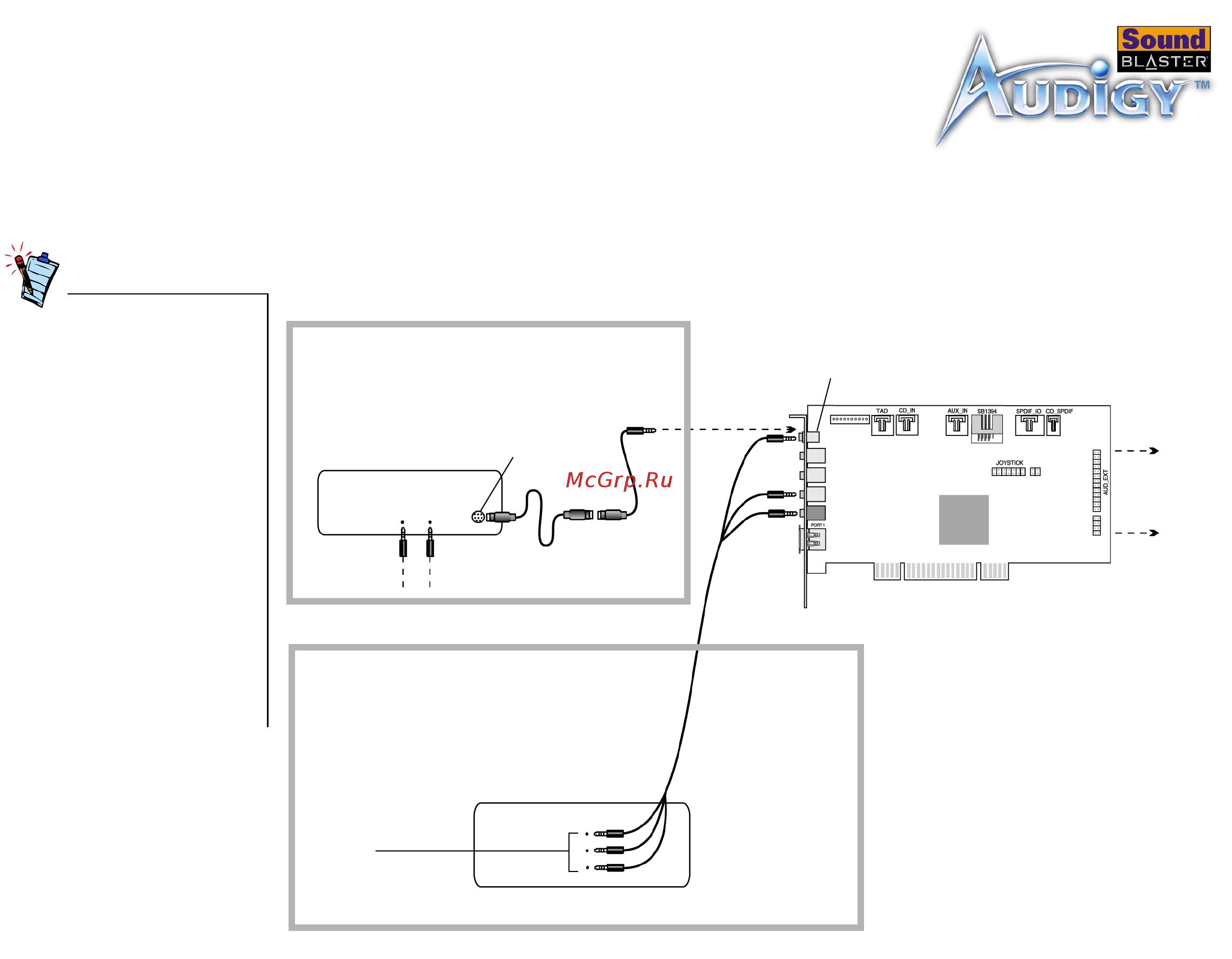 Creative Audigy LS [24/71] For instructions on how to switch between digital and analog modes refer to the topic digital output only of the creative surround mixer online help