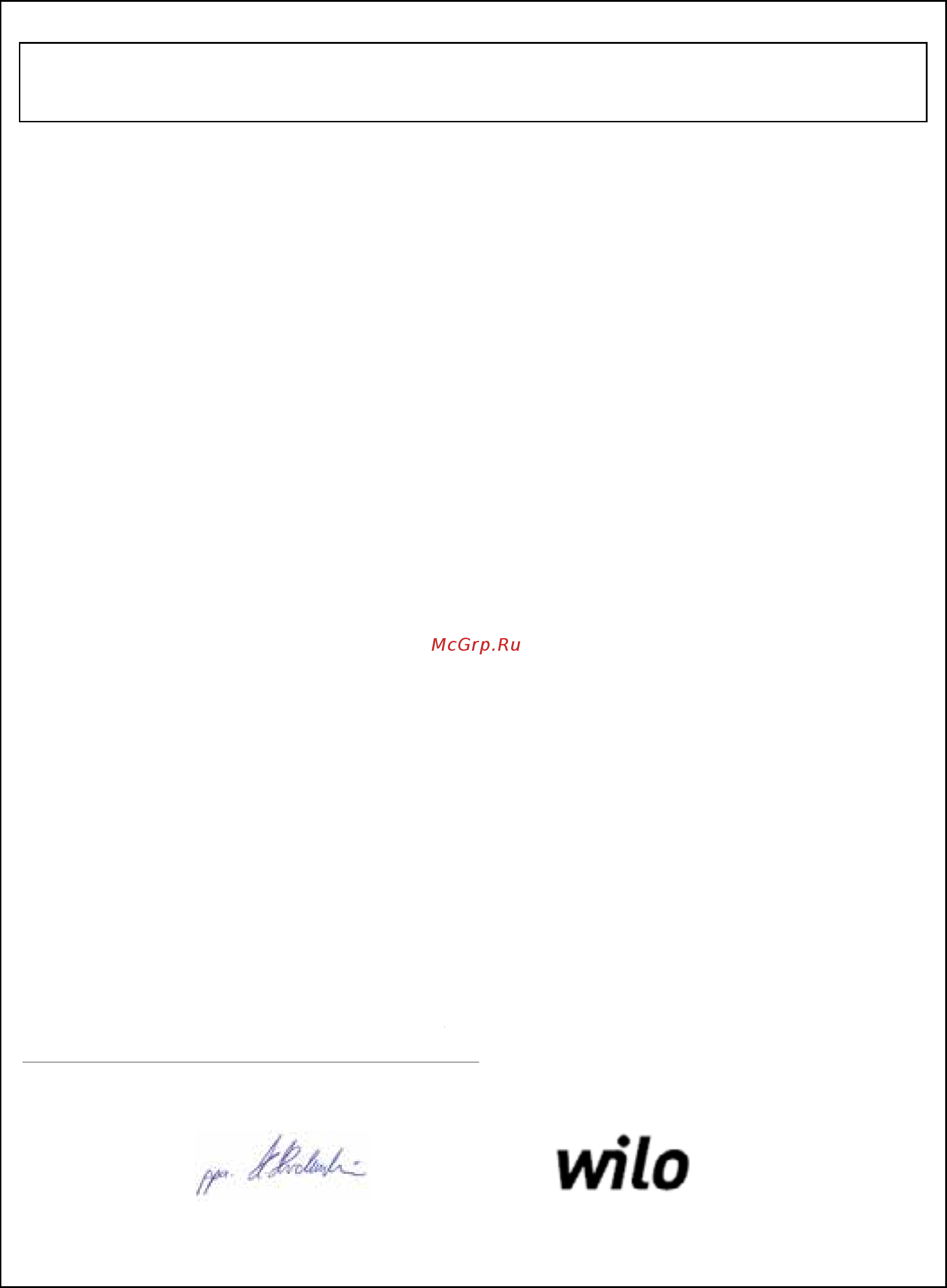 Wilo YONOS MAXO 80/0,5-6 PN10 [15/20] Eu ec declaration of conformity declaration de conformite ue ce