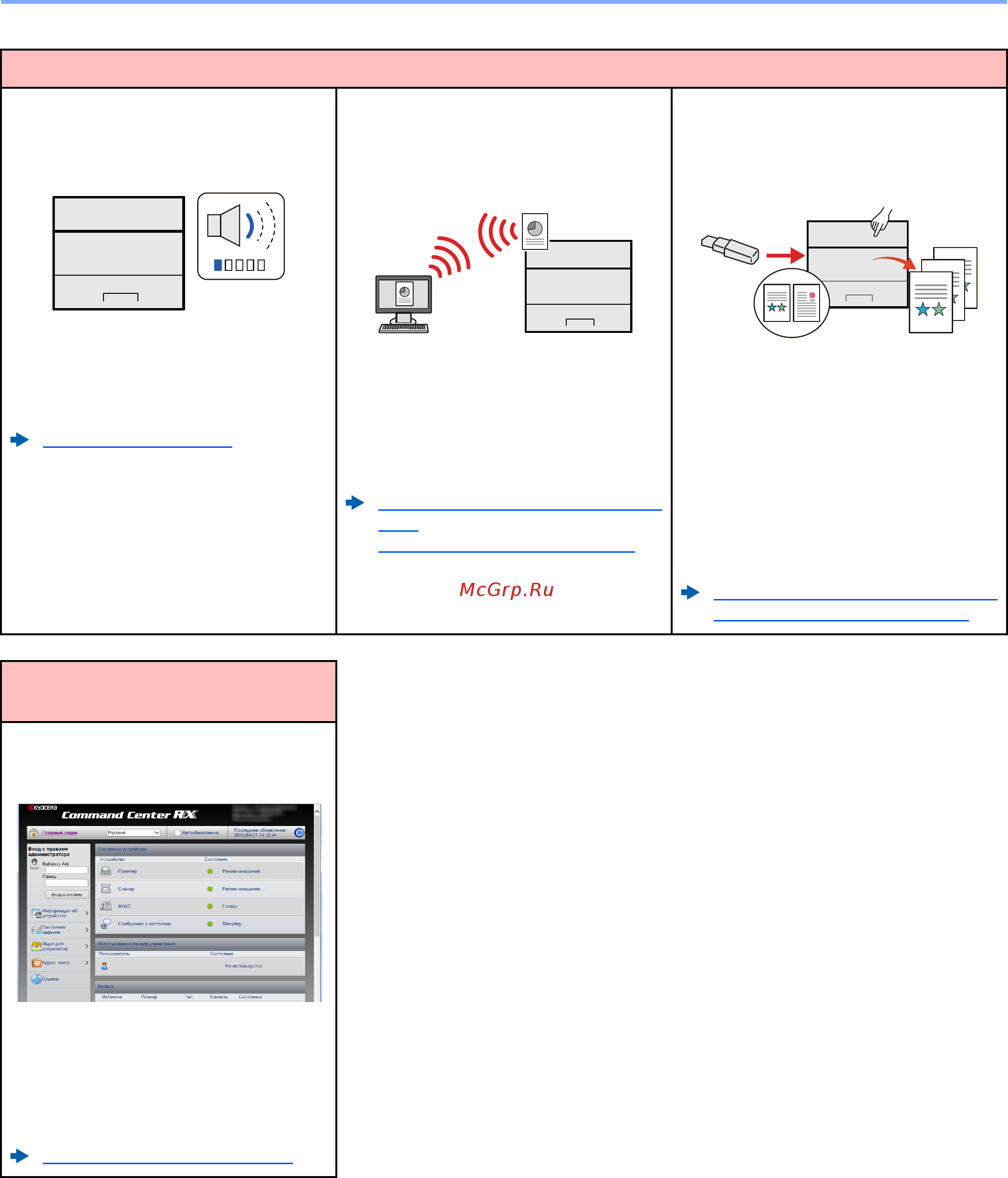 Kyocera ECOSYS P5026cdw [8/233] Функции аппарата