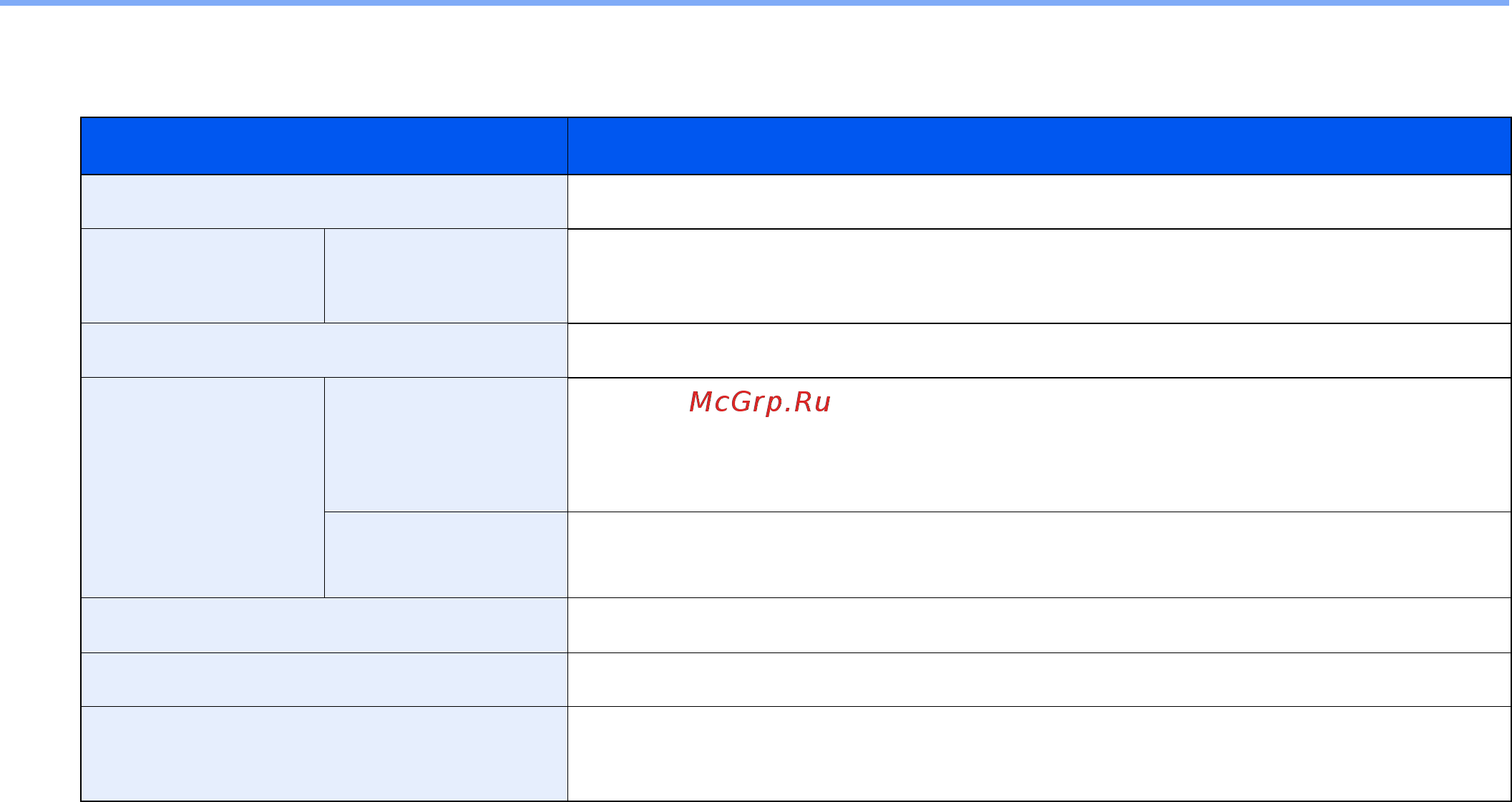 Kyocera ECOSYS M8124cidn (1102P43CNO) A3 [530/544] Характеристики