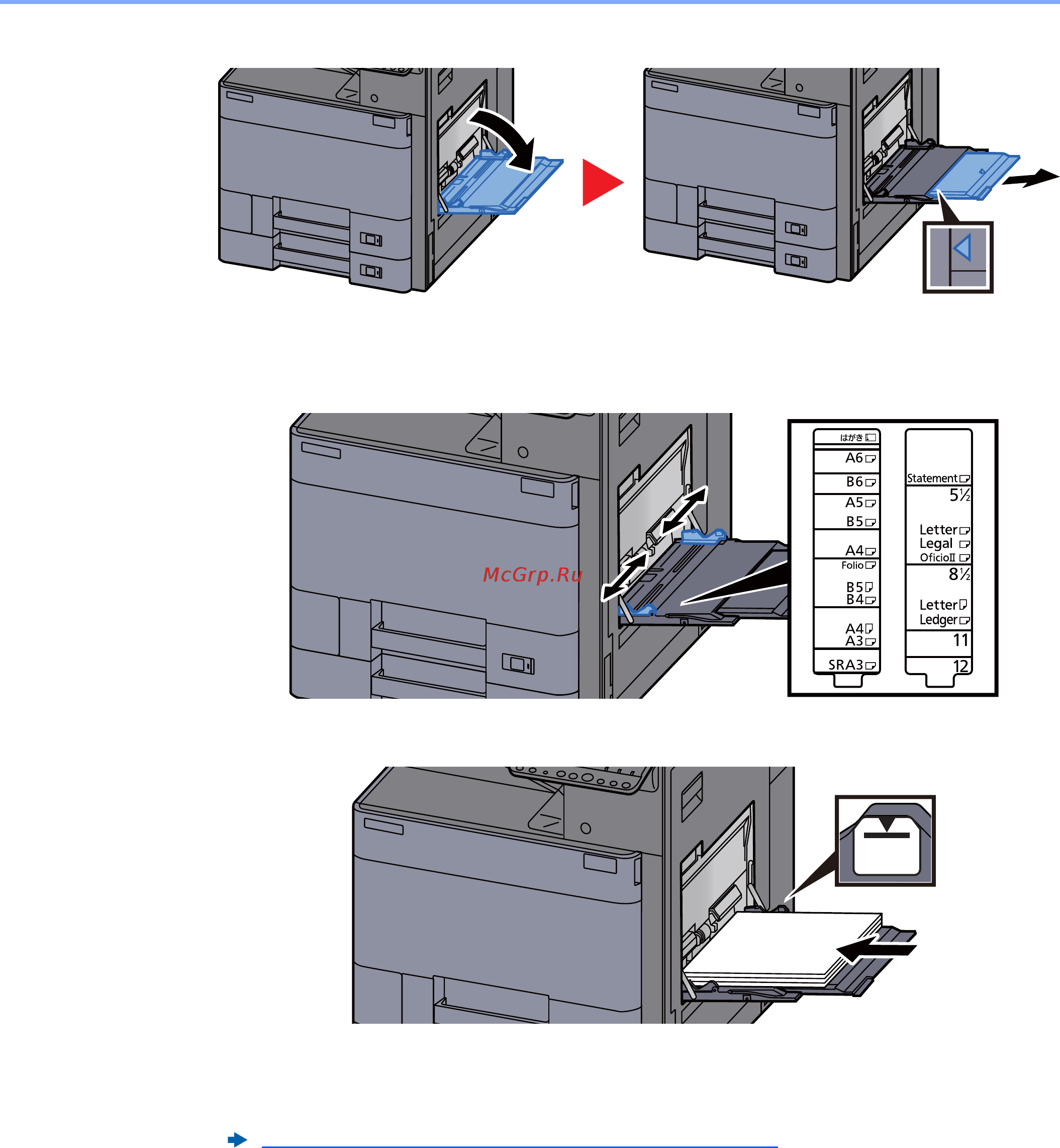 Kyocera TASKalfa 5002i [216/688] Загрузите бумагу