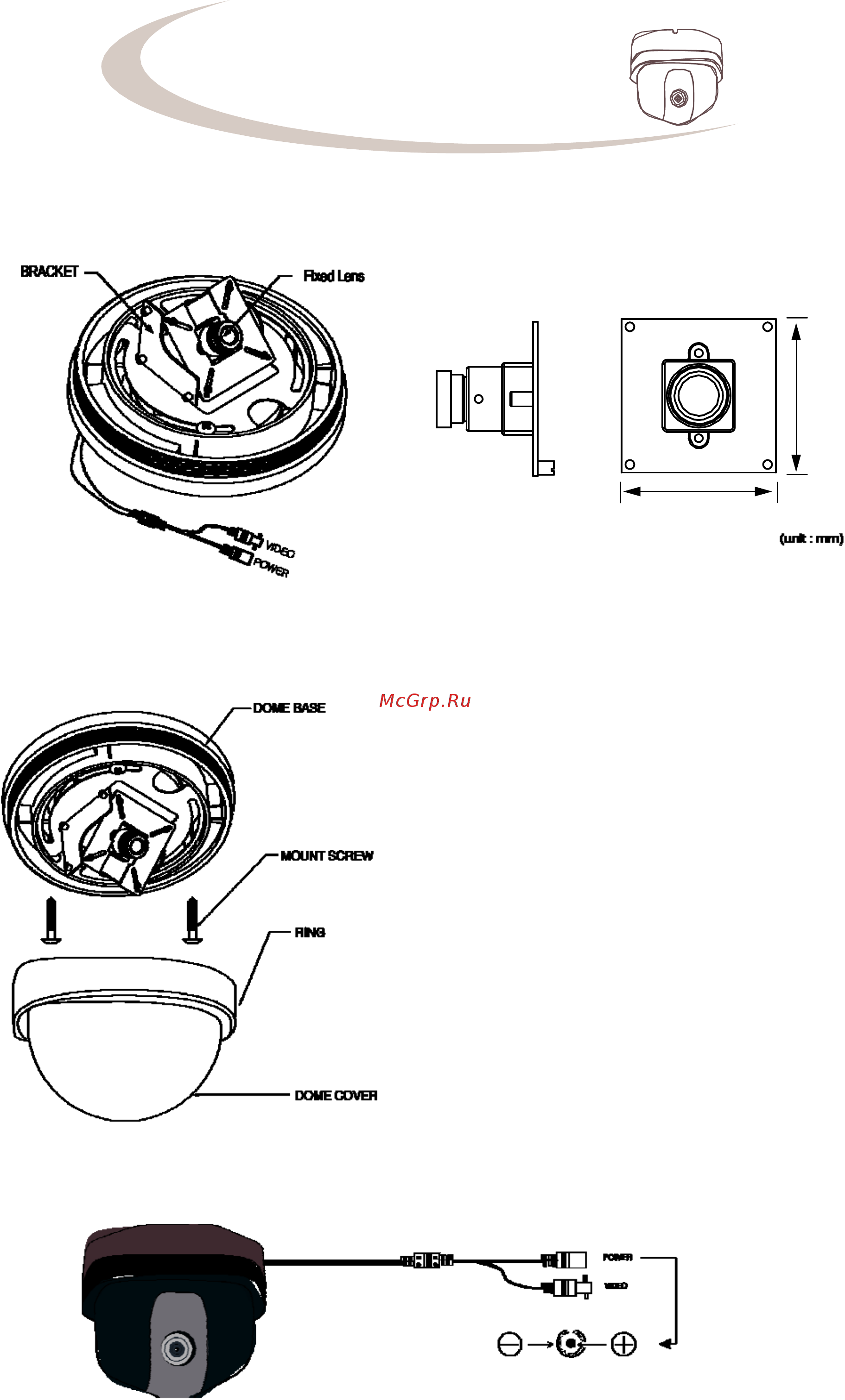 Microdigital MDC-7220F [2/2] Подключения