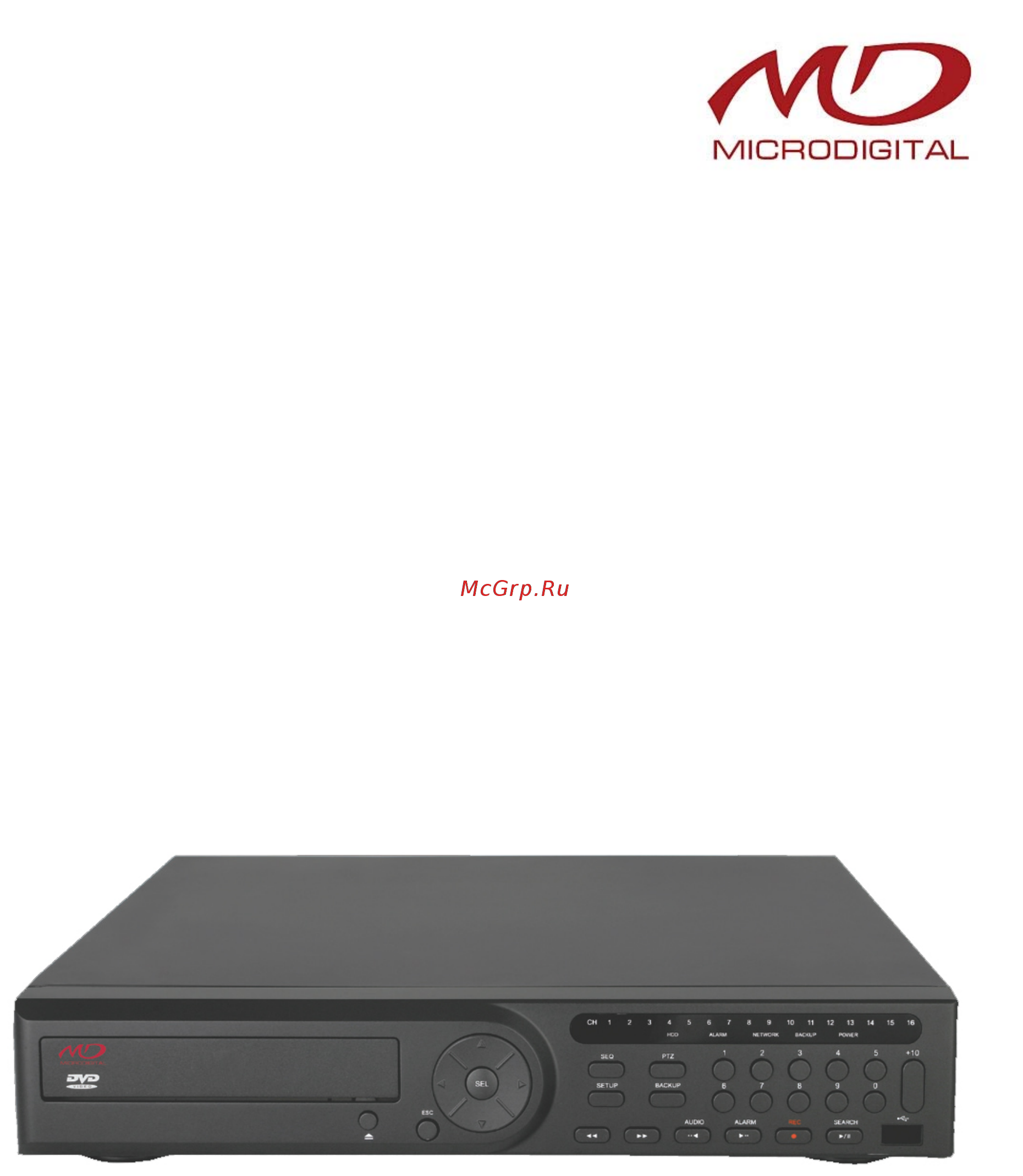 Microdigital MDR-16500M Инструкция по эксплуатации онлайн