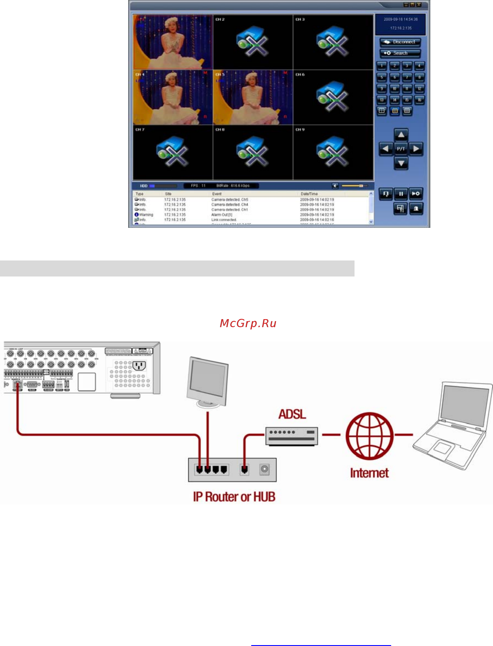 Microdigital MDR-16500M [75/77] Подключение к интернету adsl с помощью ddns