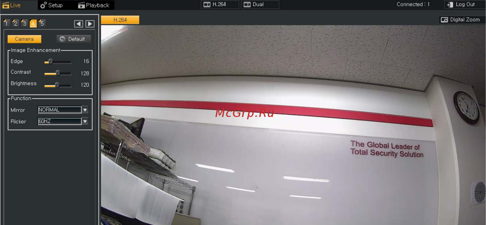 Microdigital MDC-L6091VSL-66H [10/21] Настройка камеры секция 4