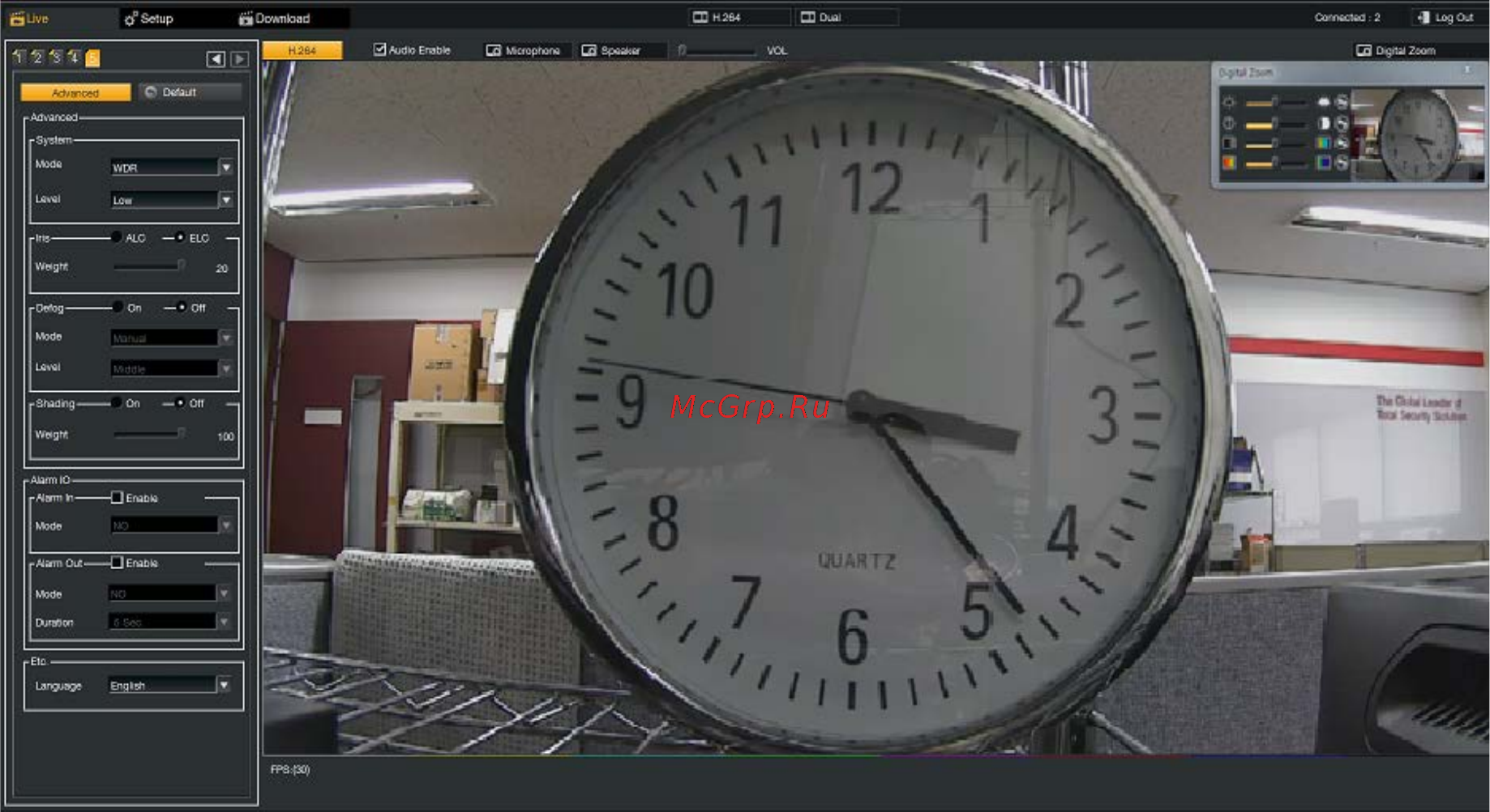 Microdigital MDC-L6091VSL-66H [11/21] Расширенная настройка секция 5