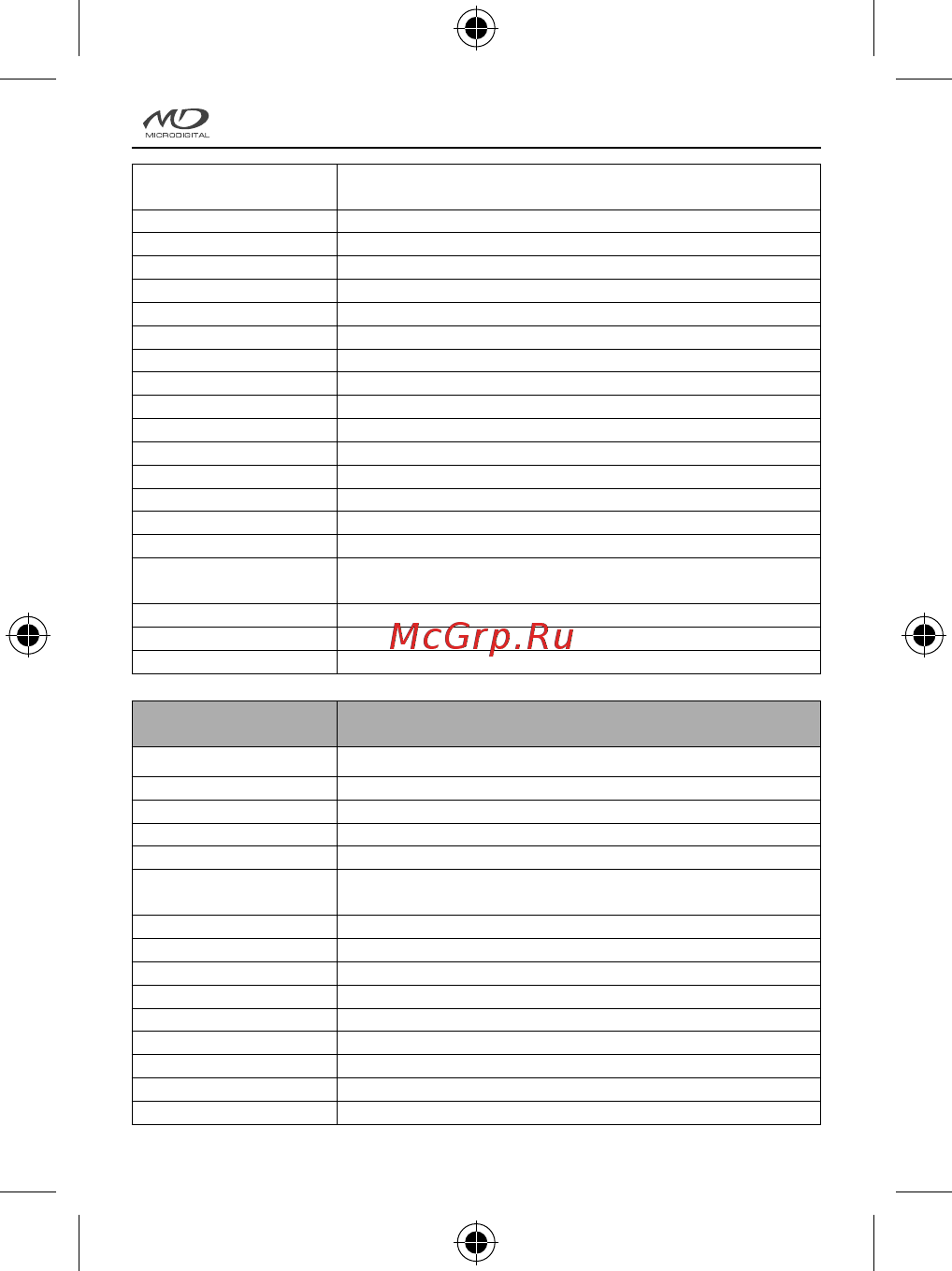 Microdigital MDC-AH6290TDN-42 [12/72] Руководство пользователя