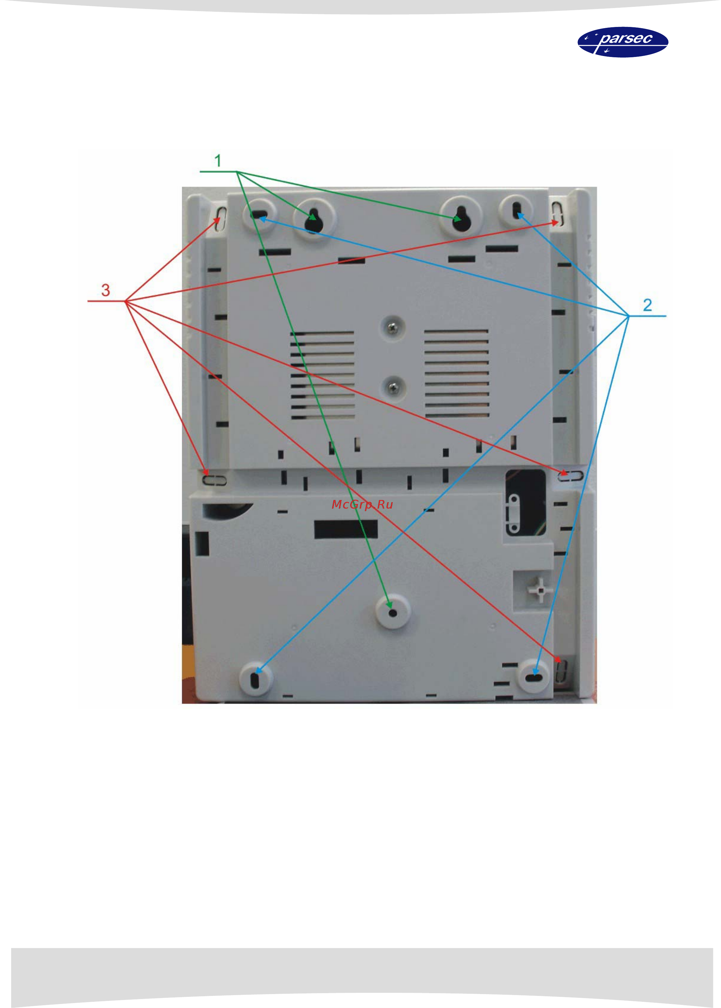 Parsec NC-2000-IP [7/29] Особенности конструкции