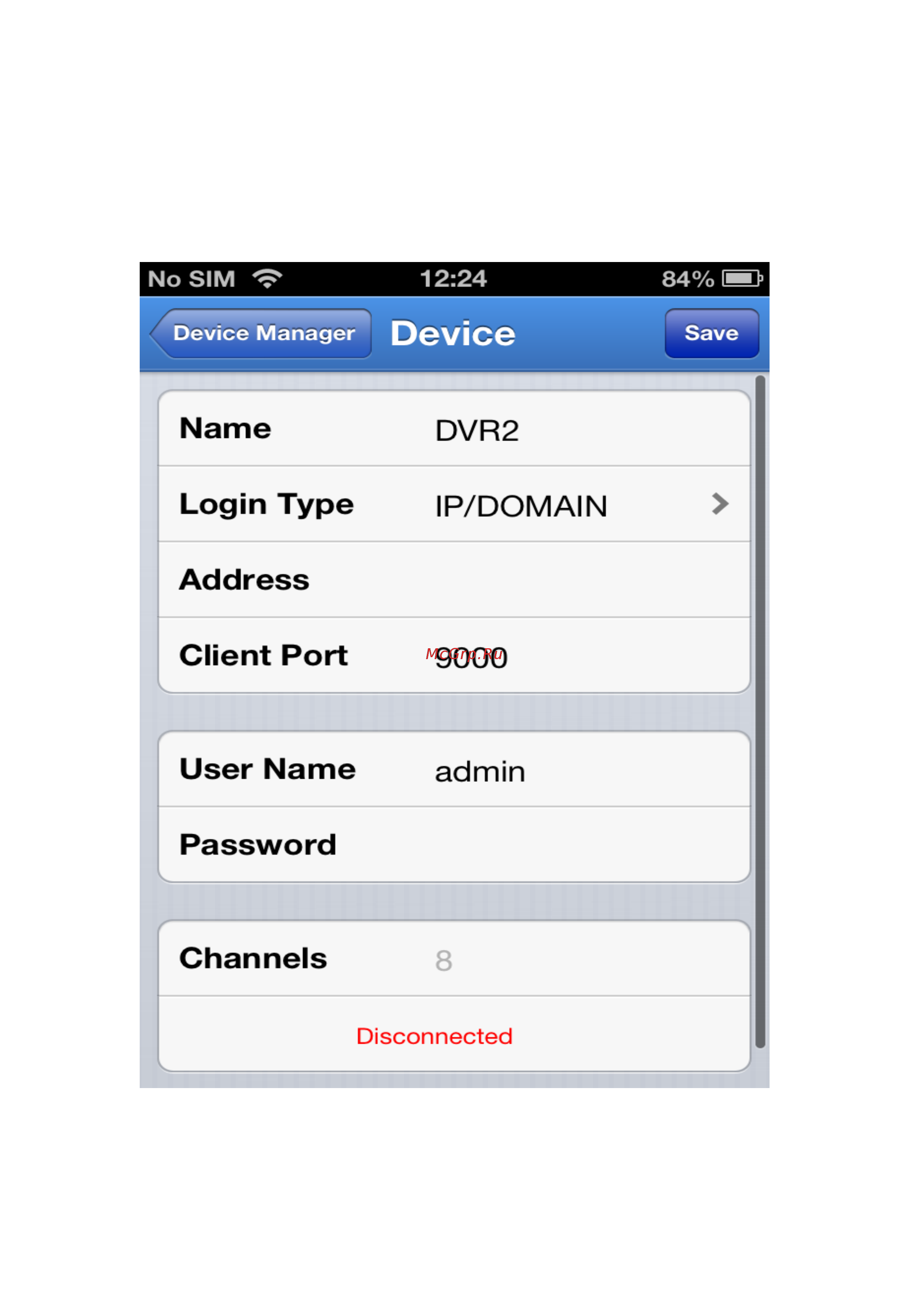 Just JR-AHD8L Инструкция RXCamlink для доступа со смартфонов Android и iOS онлайн [4/16] 286077