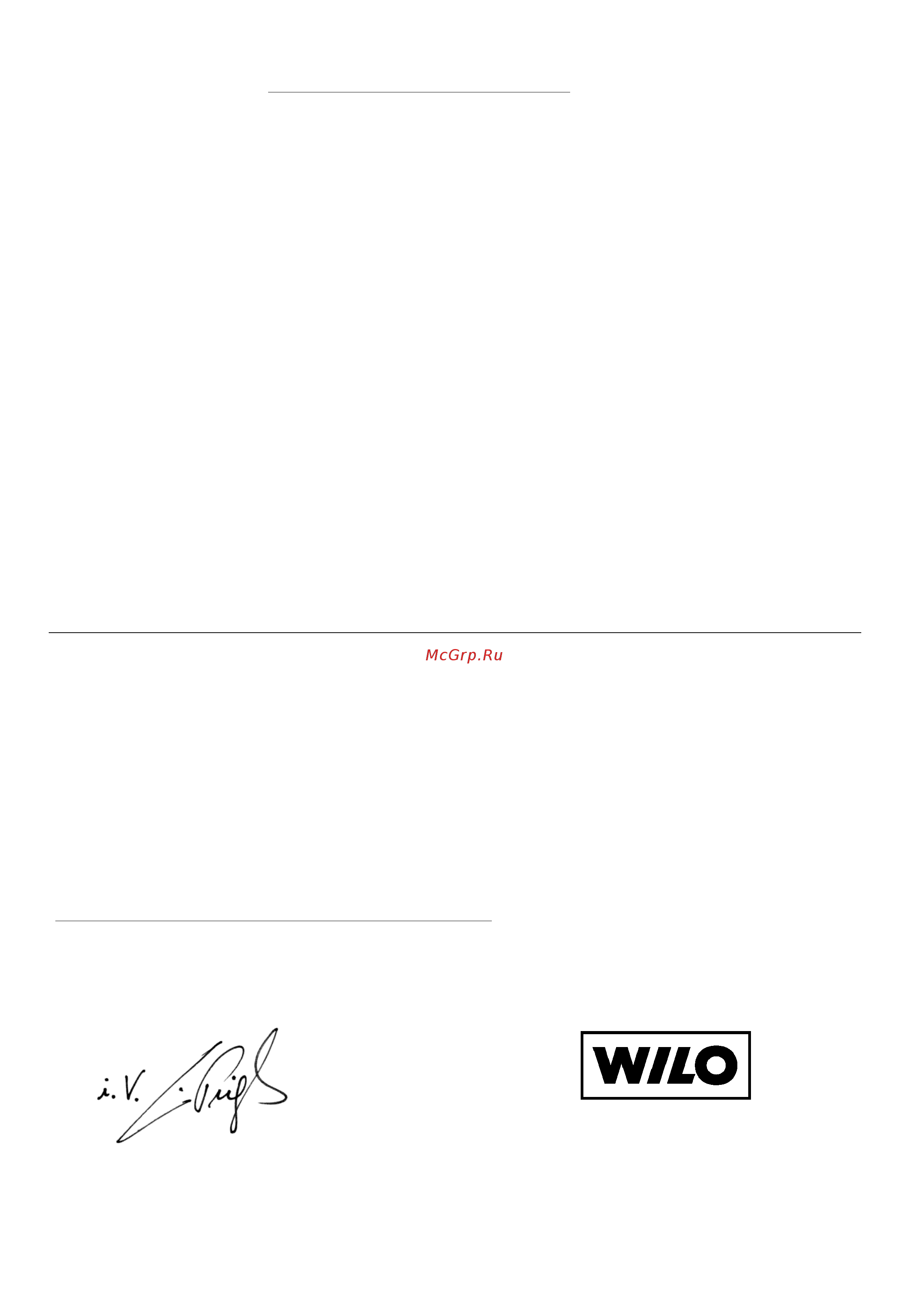 Wilo Comfort COR-5 Helix V 606/K/CC [26/30] D eg konformitätserklärung gb ec declaration of conformity f déclaration de conformité ce