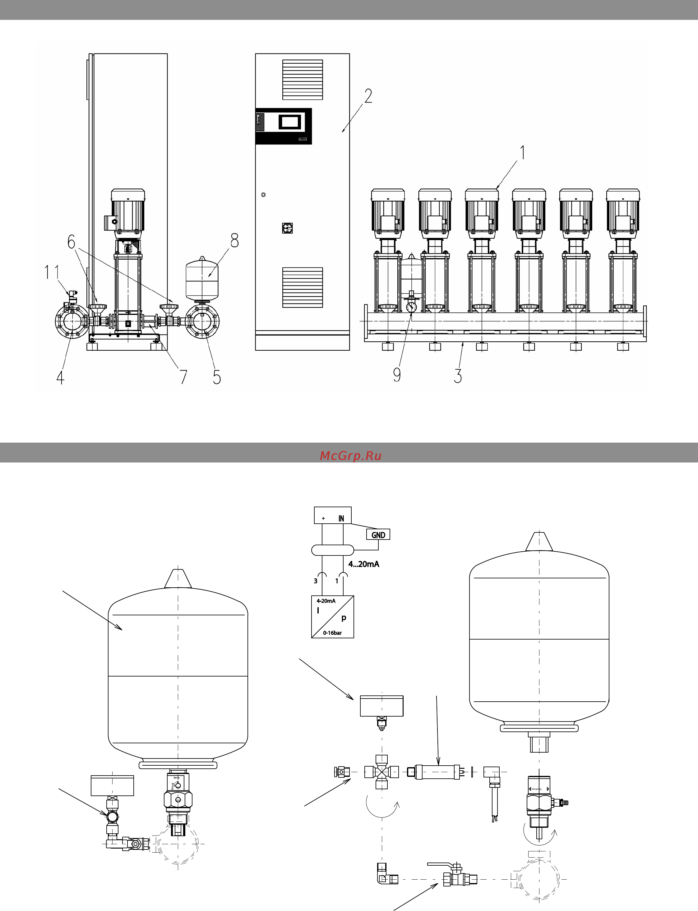 Wilo Comfort CO-2 Helix V 404/K/CC Инструкция по монтажу и эксплуатации онлайн [3/30] 289929