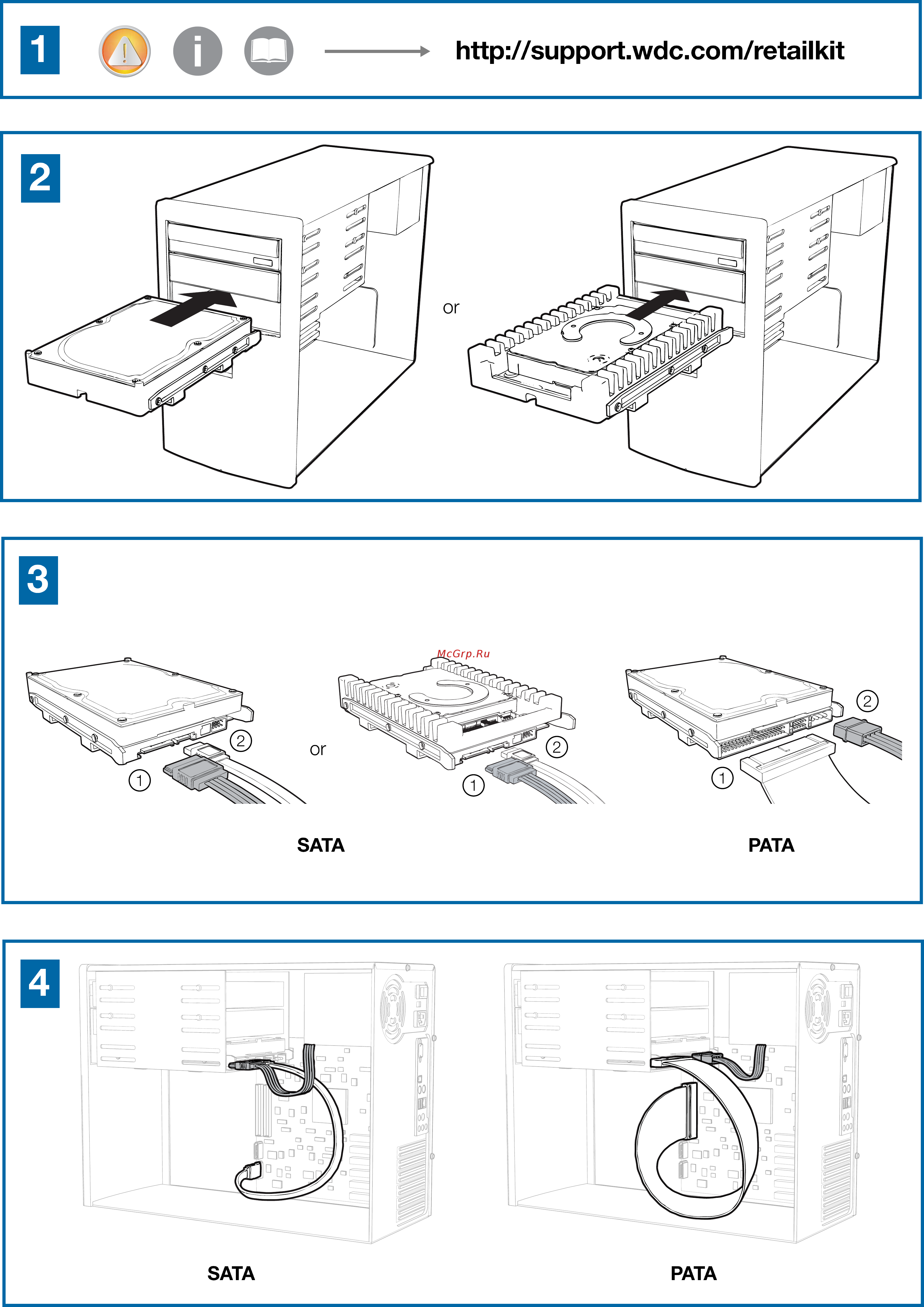 Wd WD WD6002FRYZ Серебристый, черный Инструкция по эксплуатации онлайн [2/2] 286348