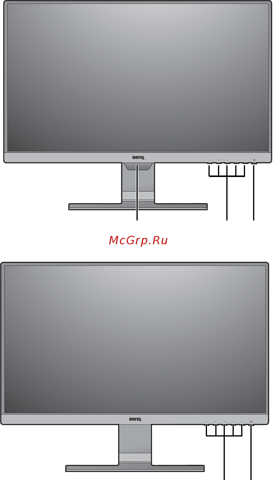 Benq GW2480 [9/52] Начальные сведения о мониторе
